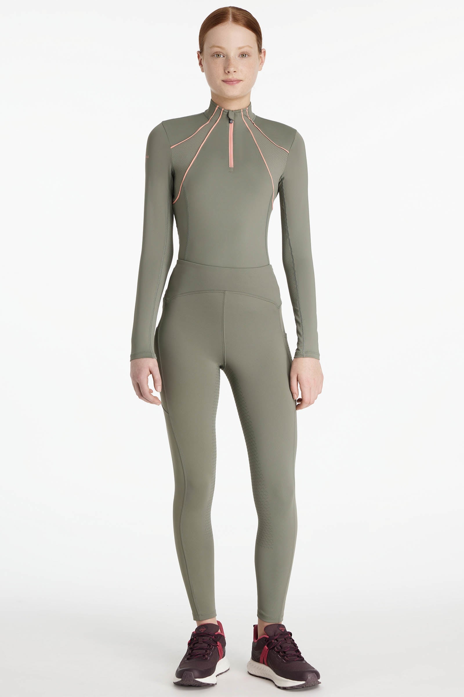 LeMieux Young Rider Nell Brushed Breeches With Full Seat Kids Apparel