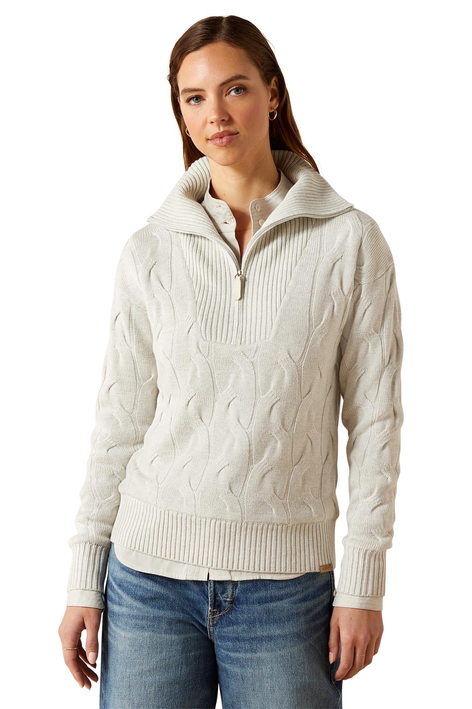 Ariat Alamere Women´s Sweater With 1/2 Zip Women’s Riding Clothing