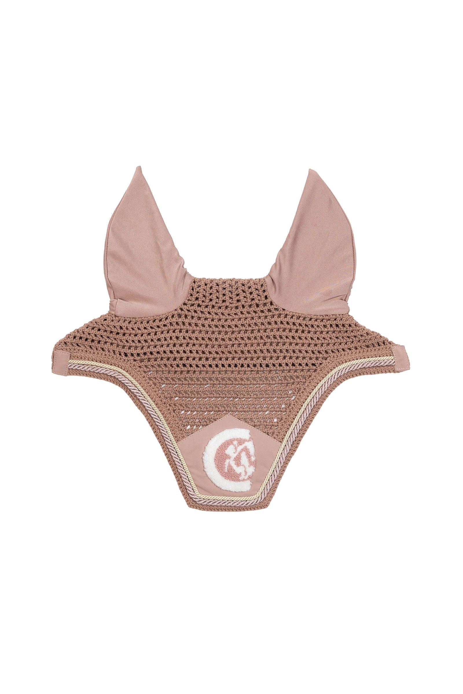 Kentucky Horsewear Fly veil Wellington 3D Logo rope Saddle Pads