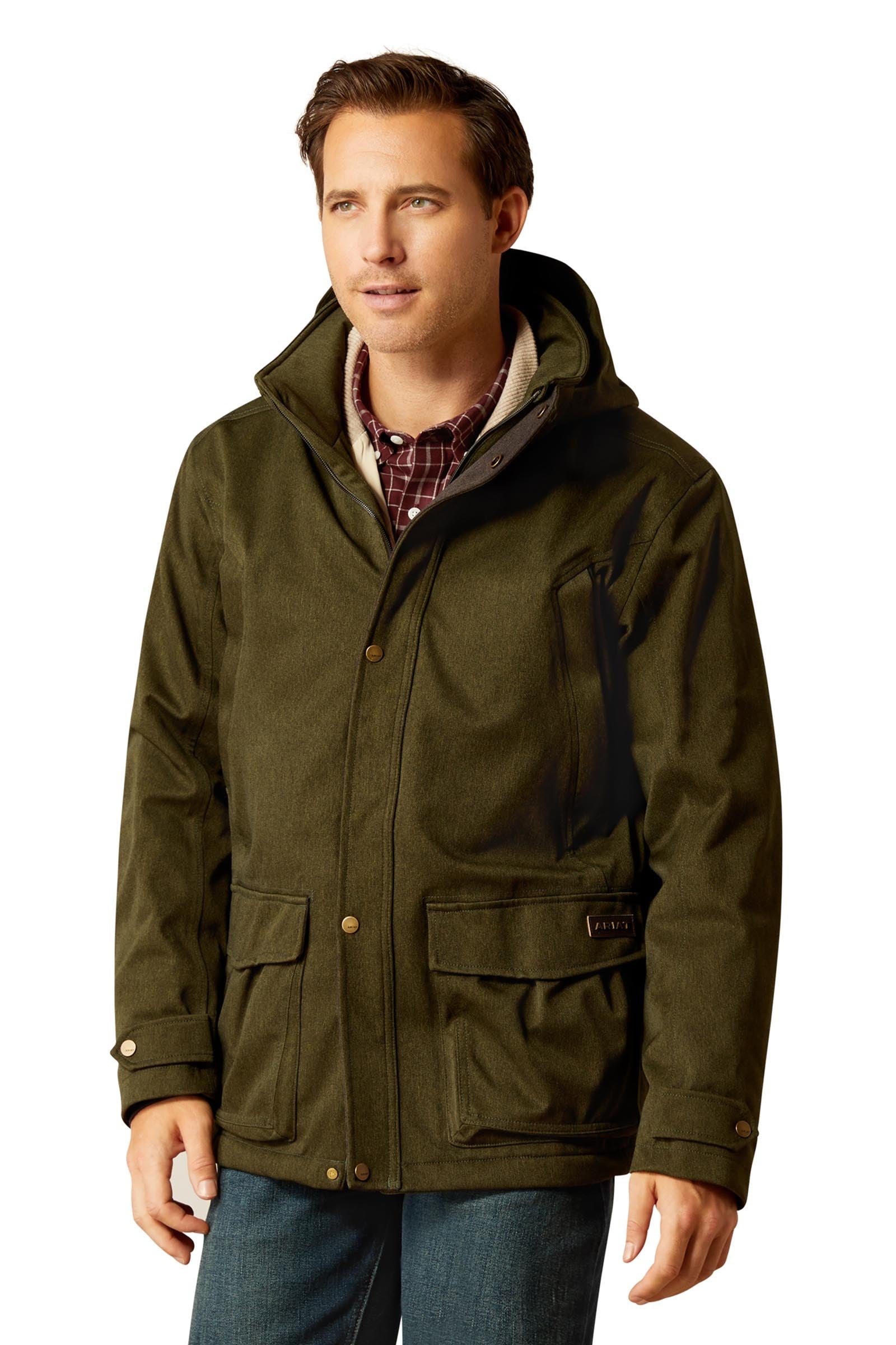 Ariat Rhodium Waterproof Parka impermeable térmica para hombre Ropa Hombres