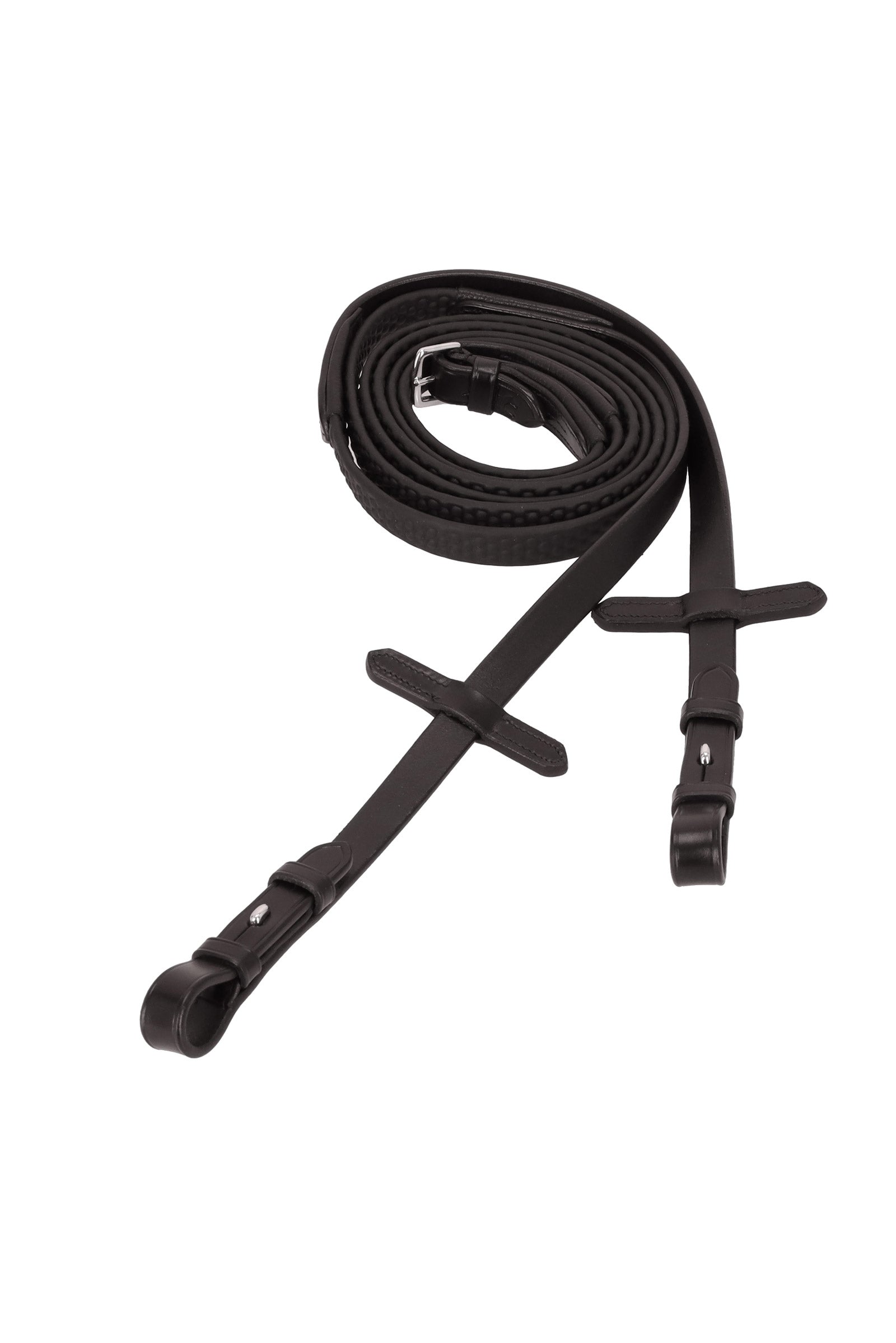 Schockemöhle Sports riendas de goma suave con puntos Cabezadas de montar & Riendas