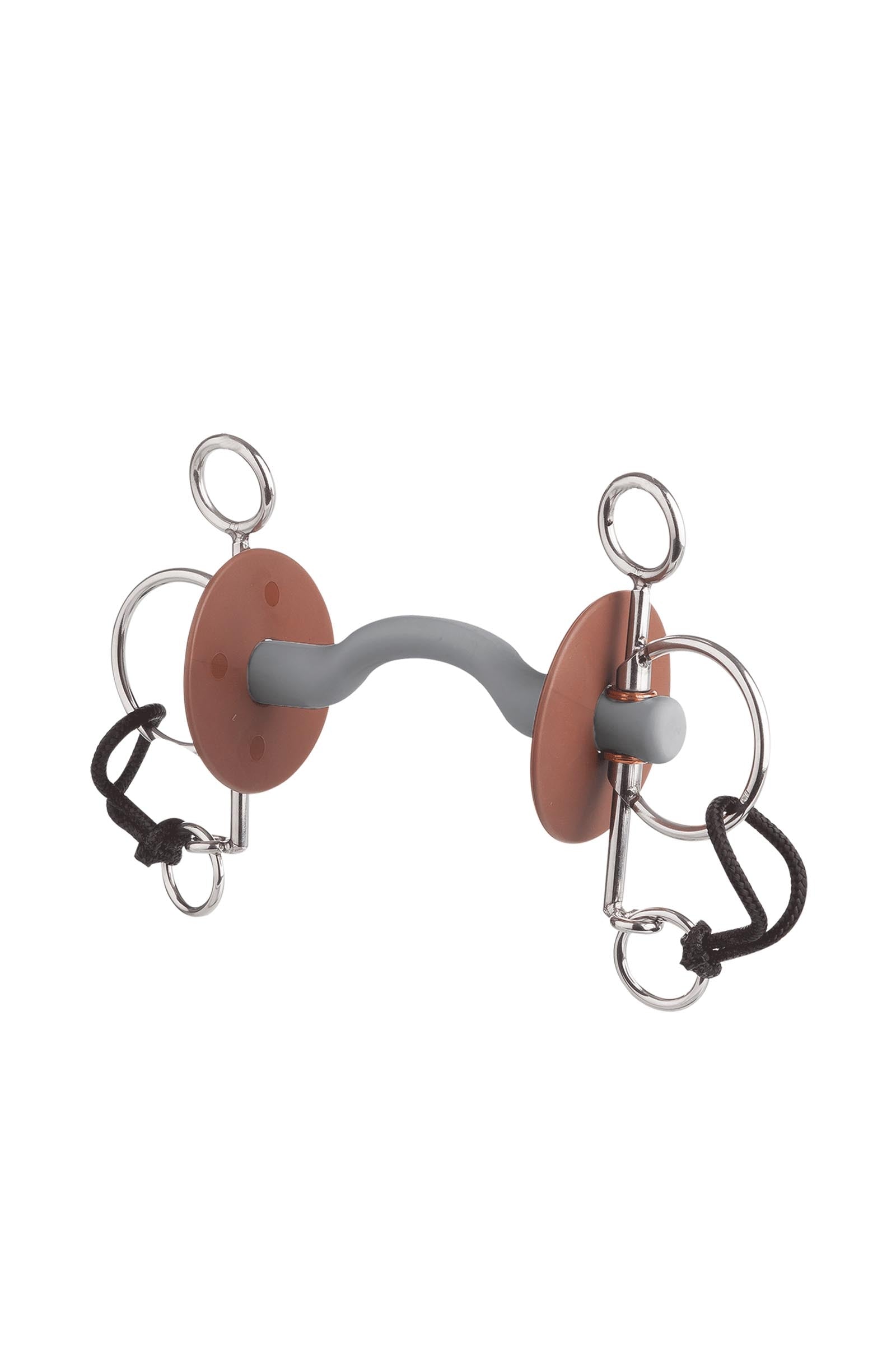 Beris beris pelham de brazos largos con arco lingual, 18 mm, duro Filetes y Bocados