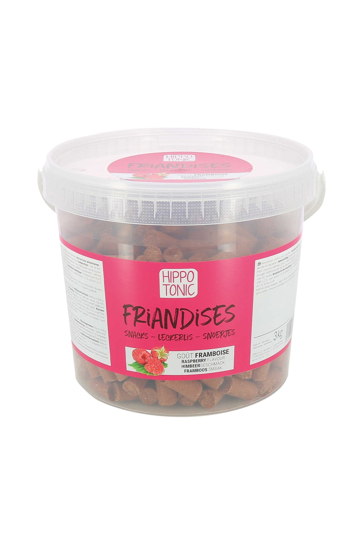 HIPPOTONIC Treats Raspberry Flavor, 3 kg Horse Feed & Nutrition