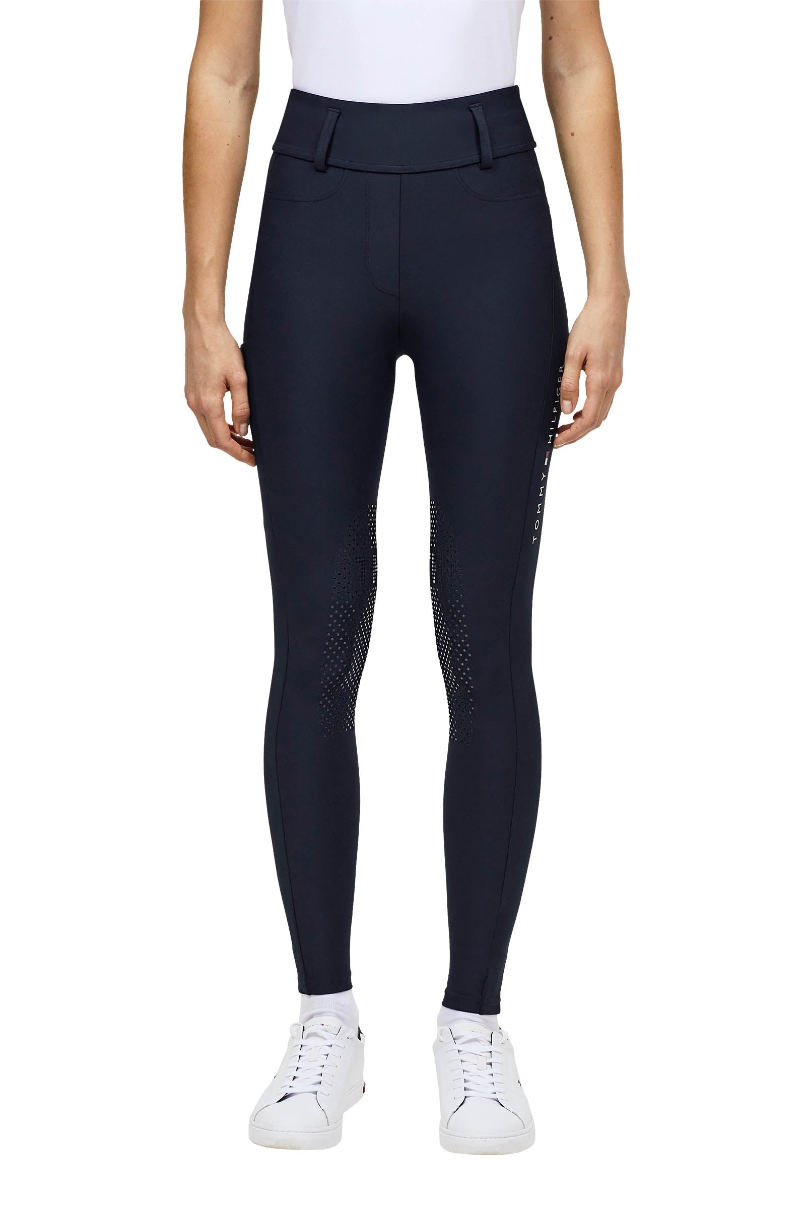 Tommy Hilfiger Equestrian Highland Hybrid Knee Grip Breeches Womens Breeches