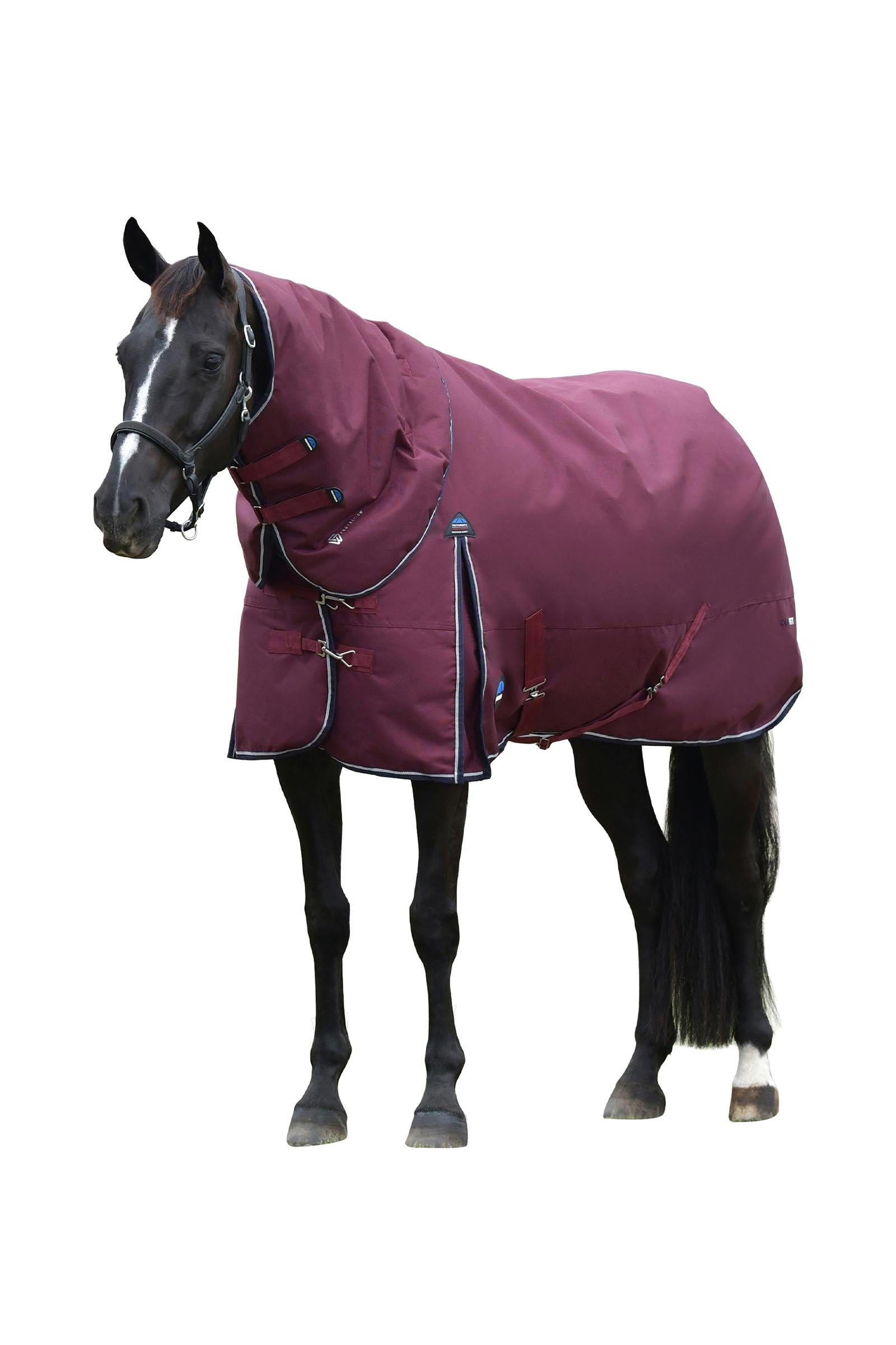 Weatherbeeta Manta Comfitec Essential para exteriores con cuello desmontable, 220 g Mantas Caballo