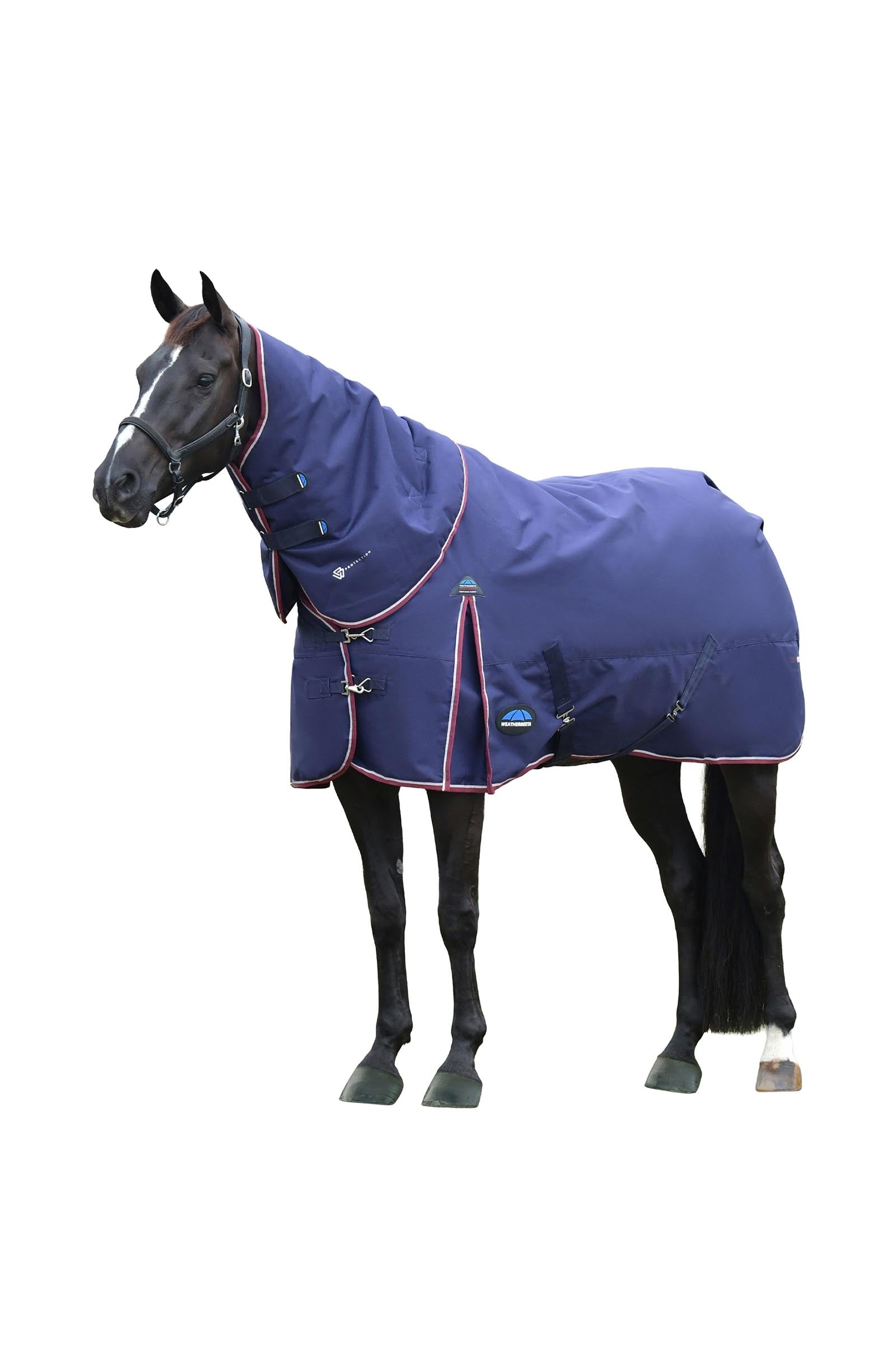 Weatherbeeta Manta Comfitec Essential para exteriores con cuello desmontable, 220 g Mantas Caballo