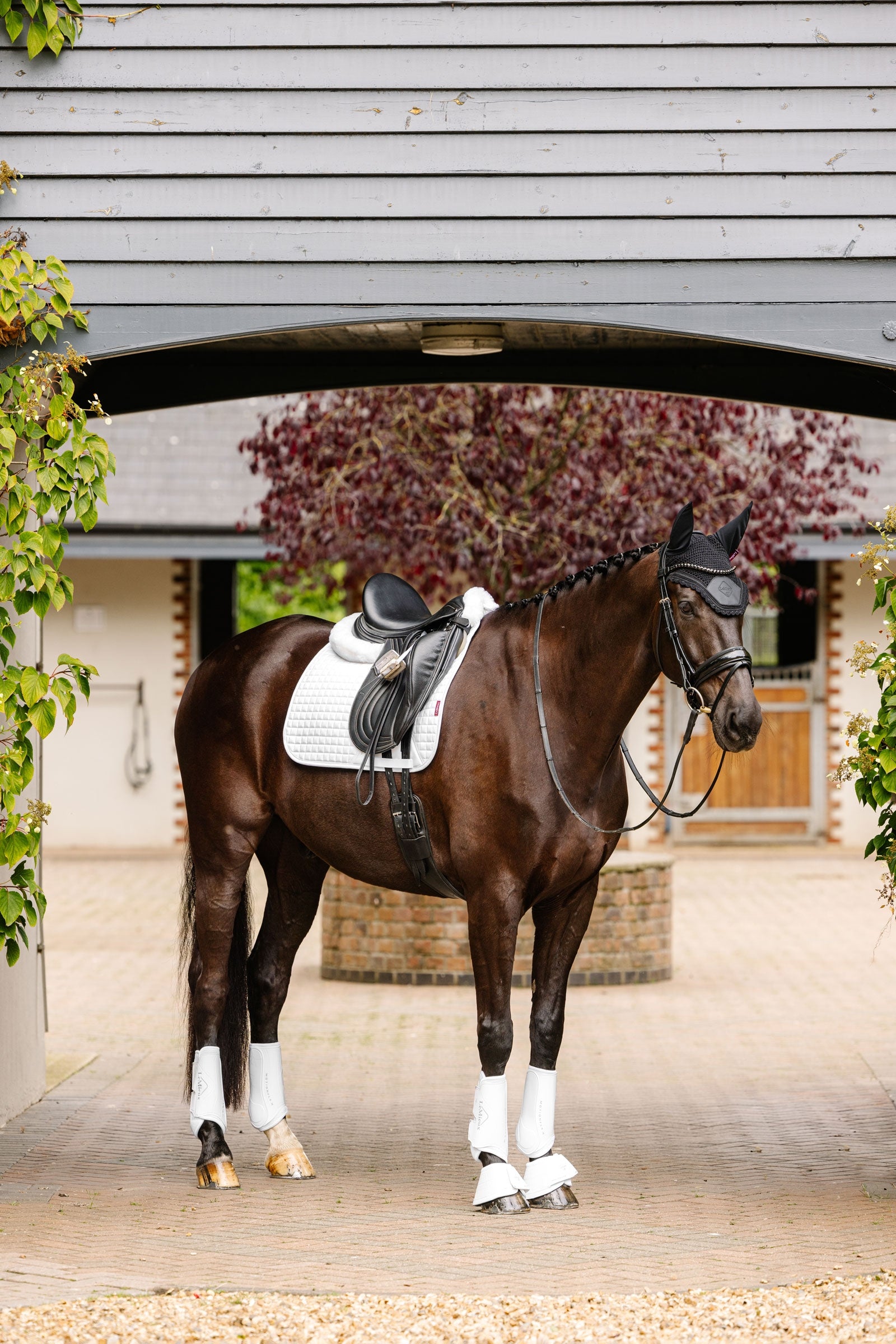 LeMieux Suede Square Dressage Saddle Pad Saddle Pads