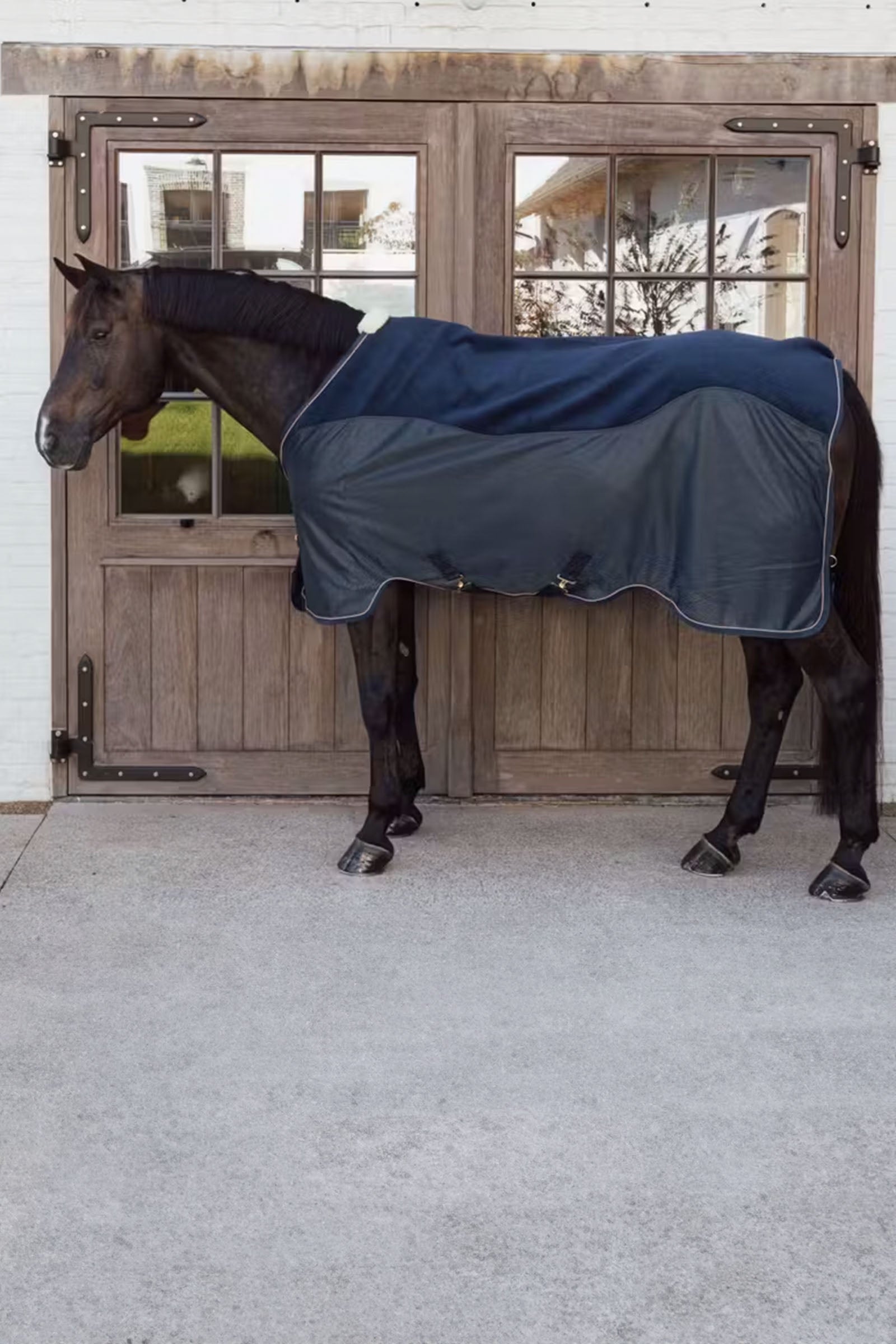 Kentucky Horsewear Fleece Mesh cooler combo Horse Rugs