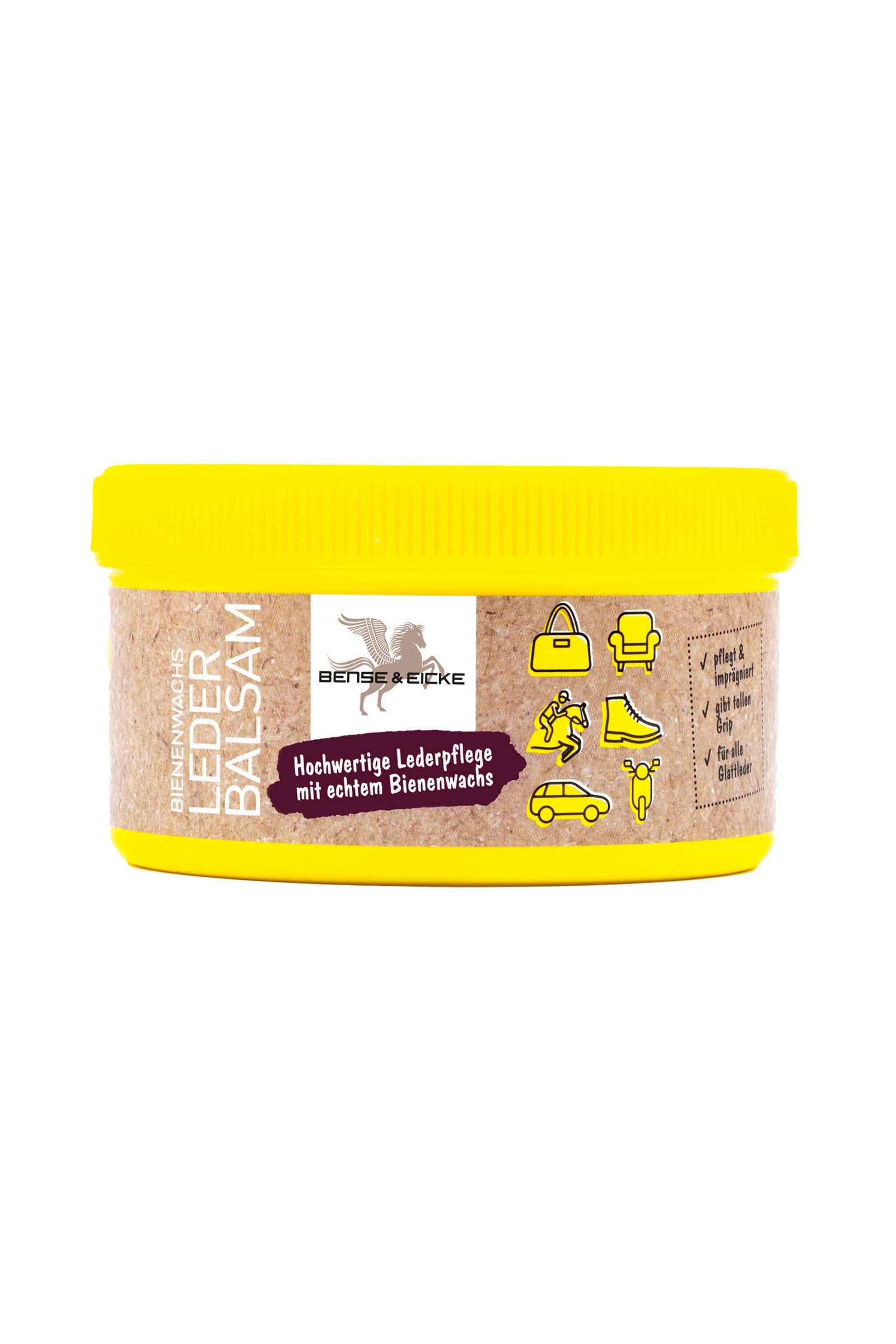 Bense & Eicke Bálsamo para cuero con cera de abeja, 250ml Cuidado Salud