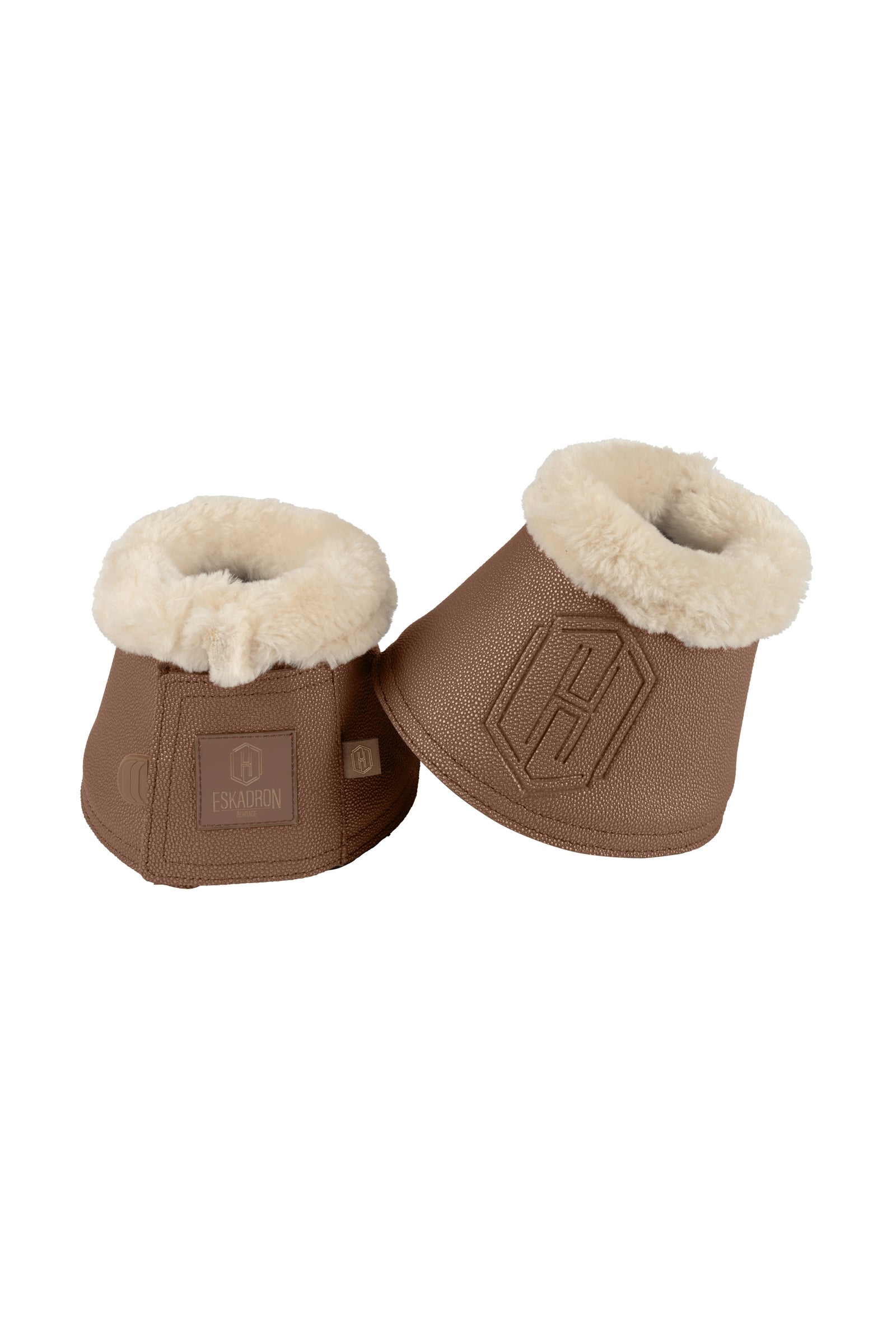 Eskadron Heritage AW24 Stingray Fauxfur Campanas Leg Protection & Hoof Protection for Horses