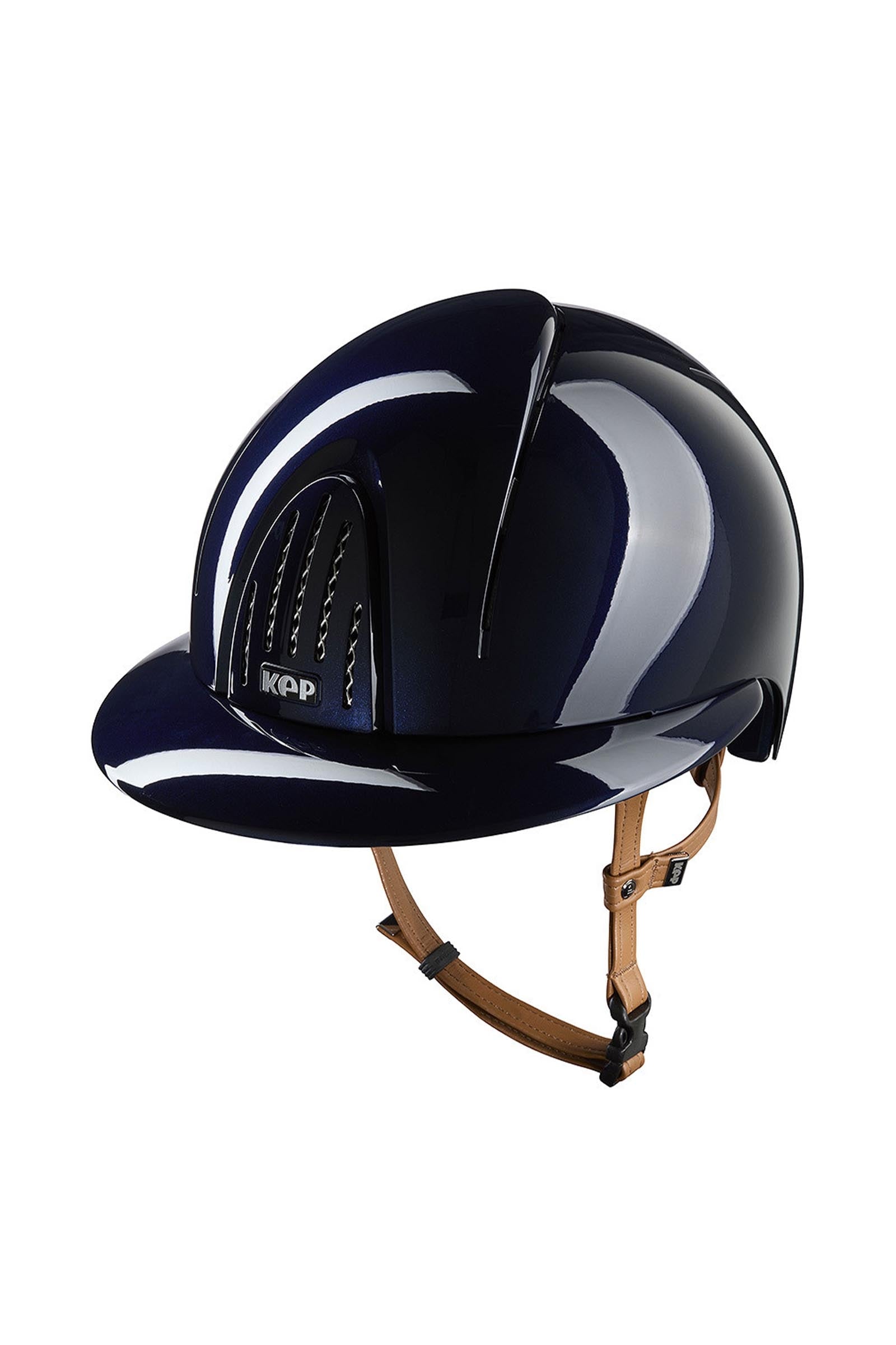 KEP Helmets KEP NOVA ABS Metal Polish/Beige Polo Riding Helmet Equipamiento Seguridad