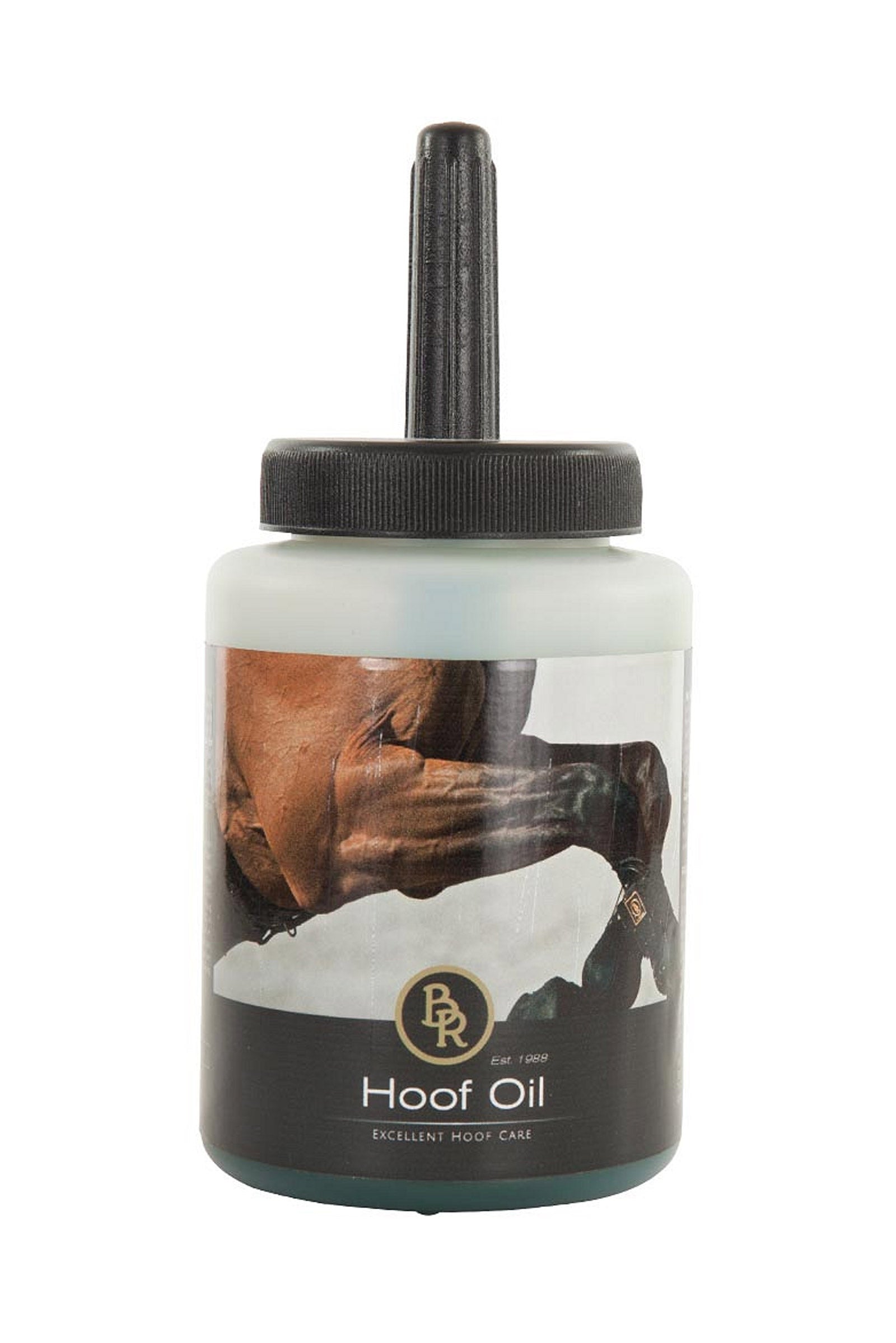 BR aceite para cascos con brocha, 450 ml Cuidado Salud