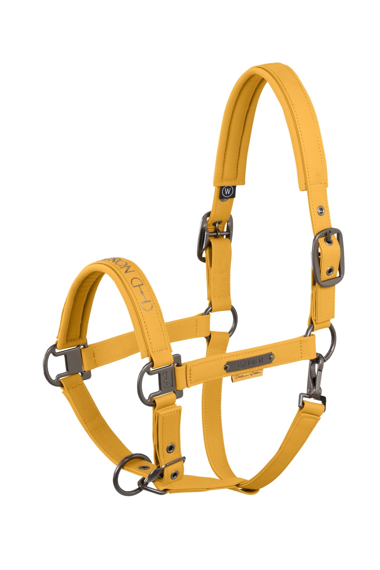 Eskadron Platinum 25 Faux Leather Double Pin Headcollar Halters & Leads