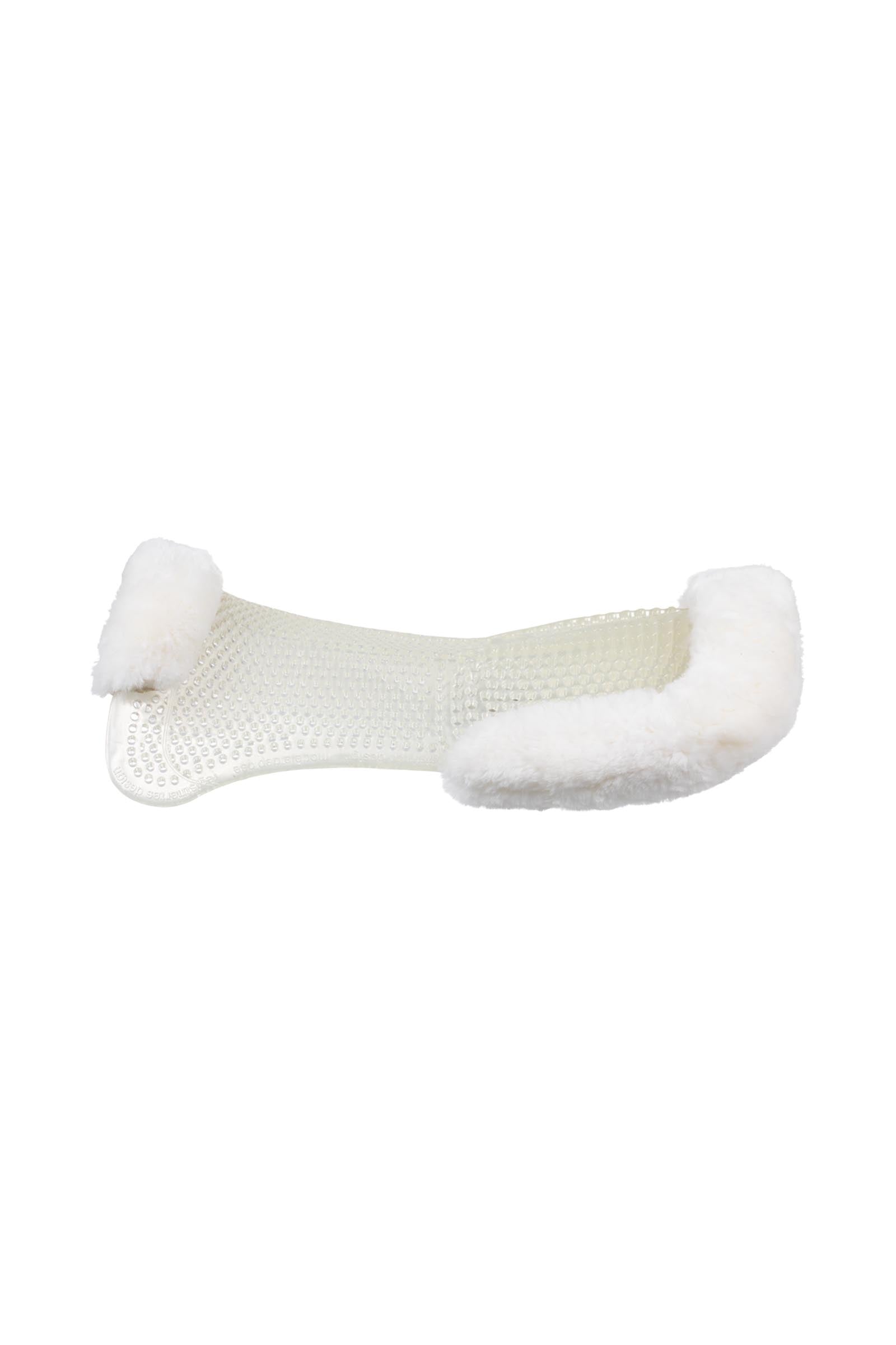 Acavallo Gel Non Slip Classic With Sheepskin Cut-Out Rear Riser Saddle Pads