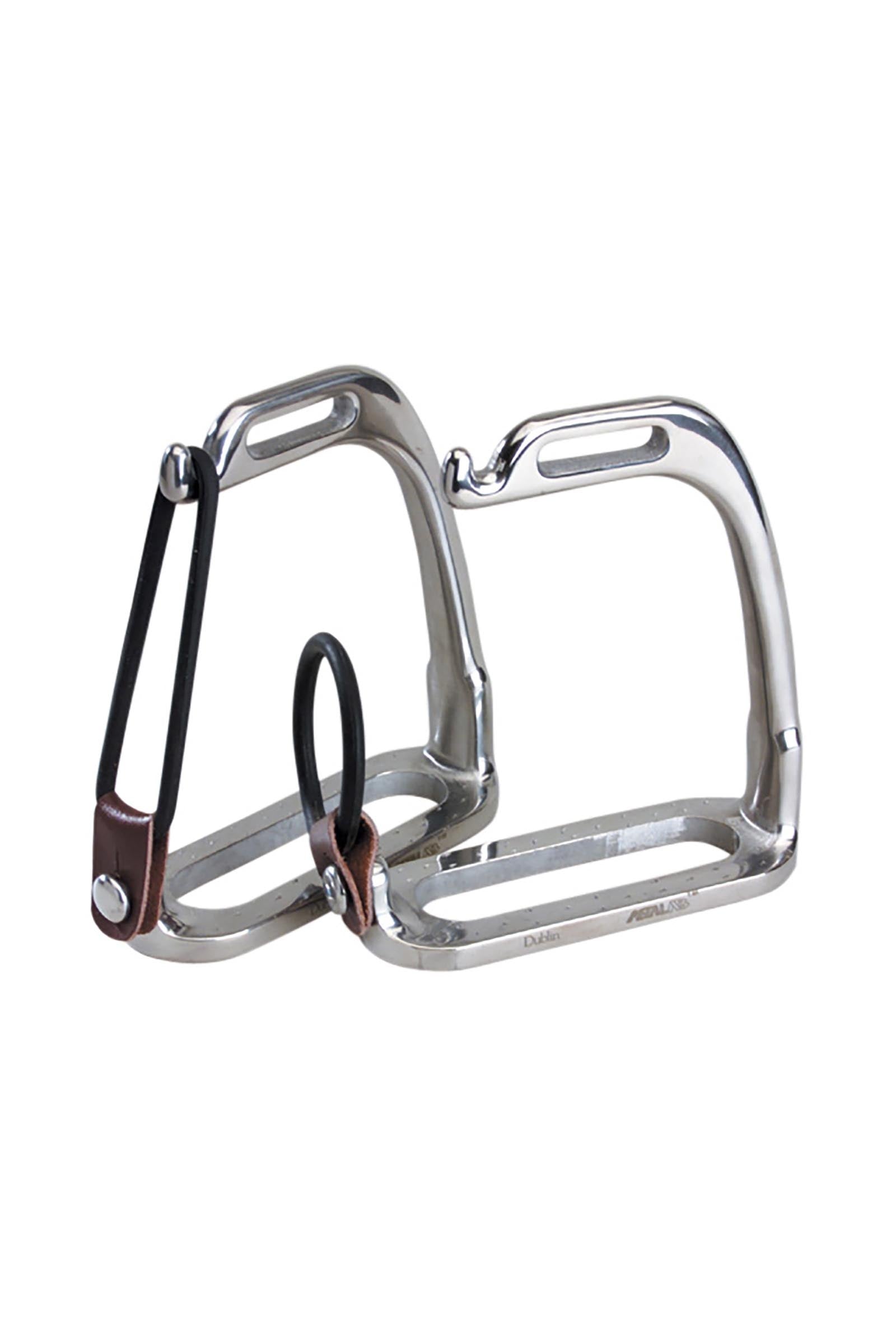 Korsteel Stainless Steel Peacock Stirrup Irons Monturas & Cinchas