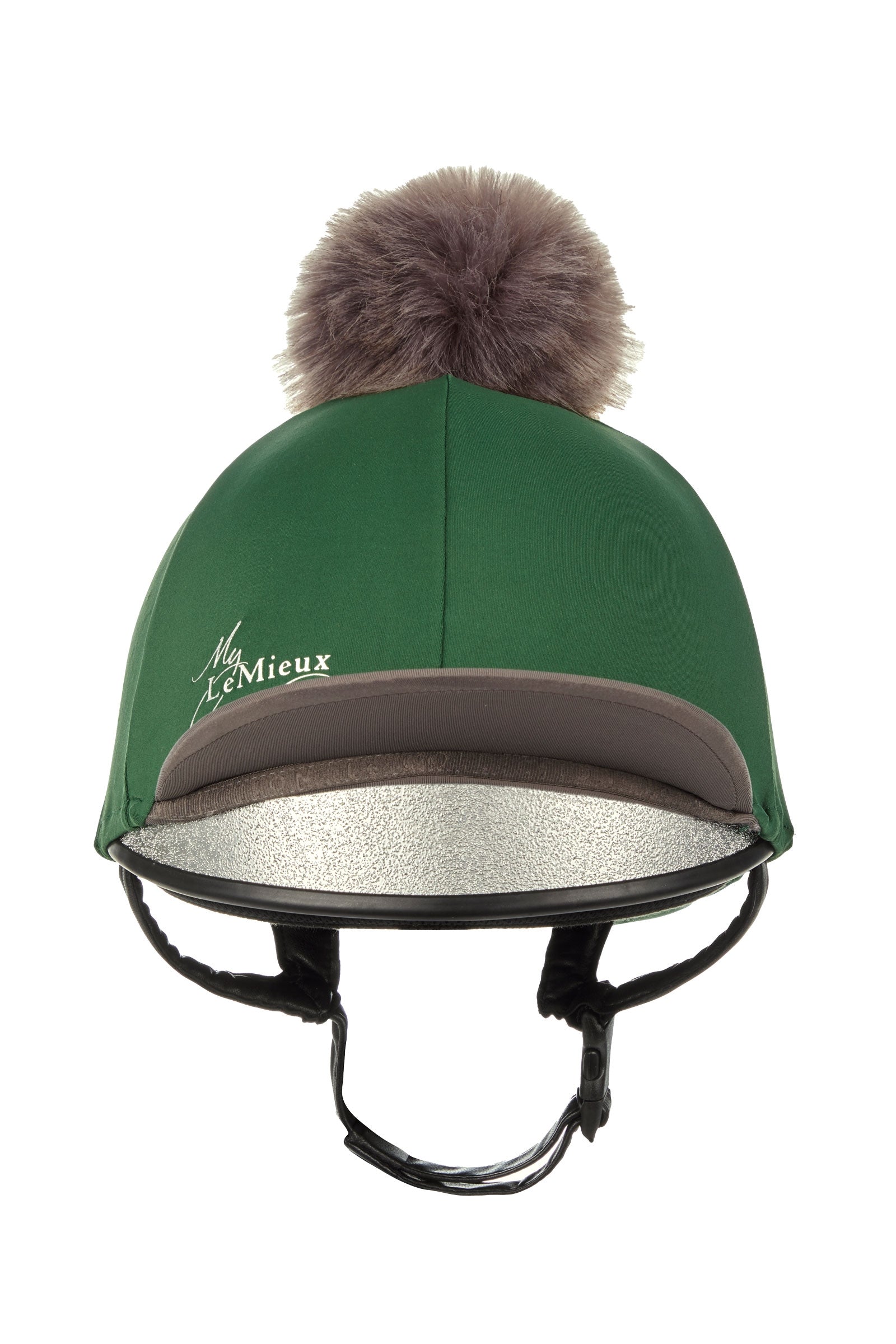 LeMieux Pom Pom Silk Helmet Cover Safety Equipment