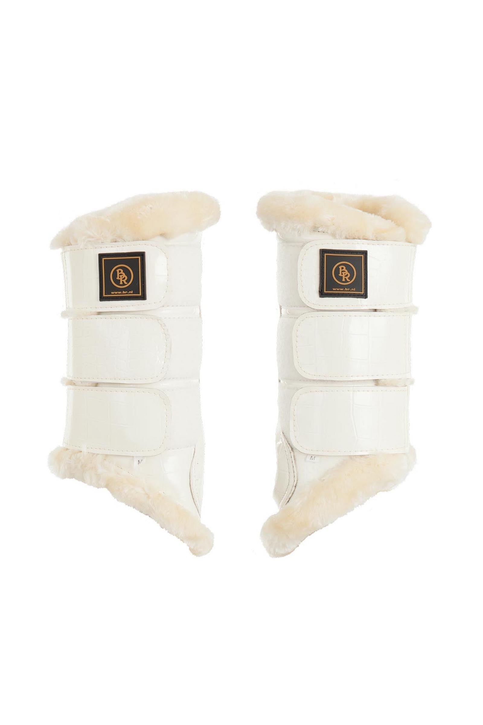 BR Majestic protectores de cuero charol sintético Leg Protection & Hoof Protection for Horses