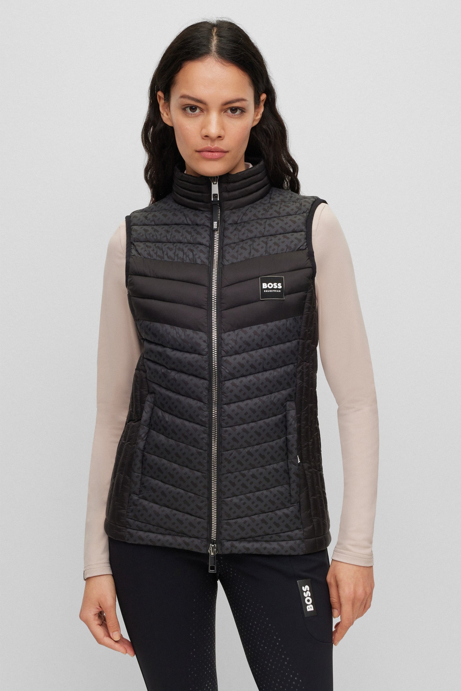 BOSS Equestrian Chaleco de mujer Boss Bea Monogram Ropa Mujer