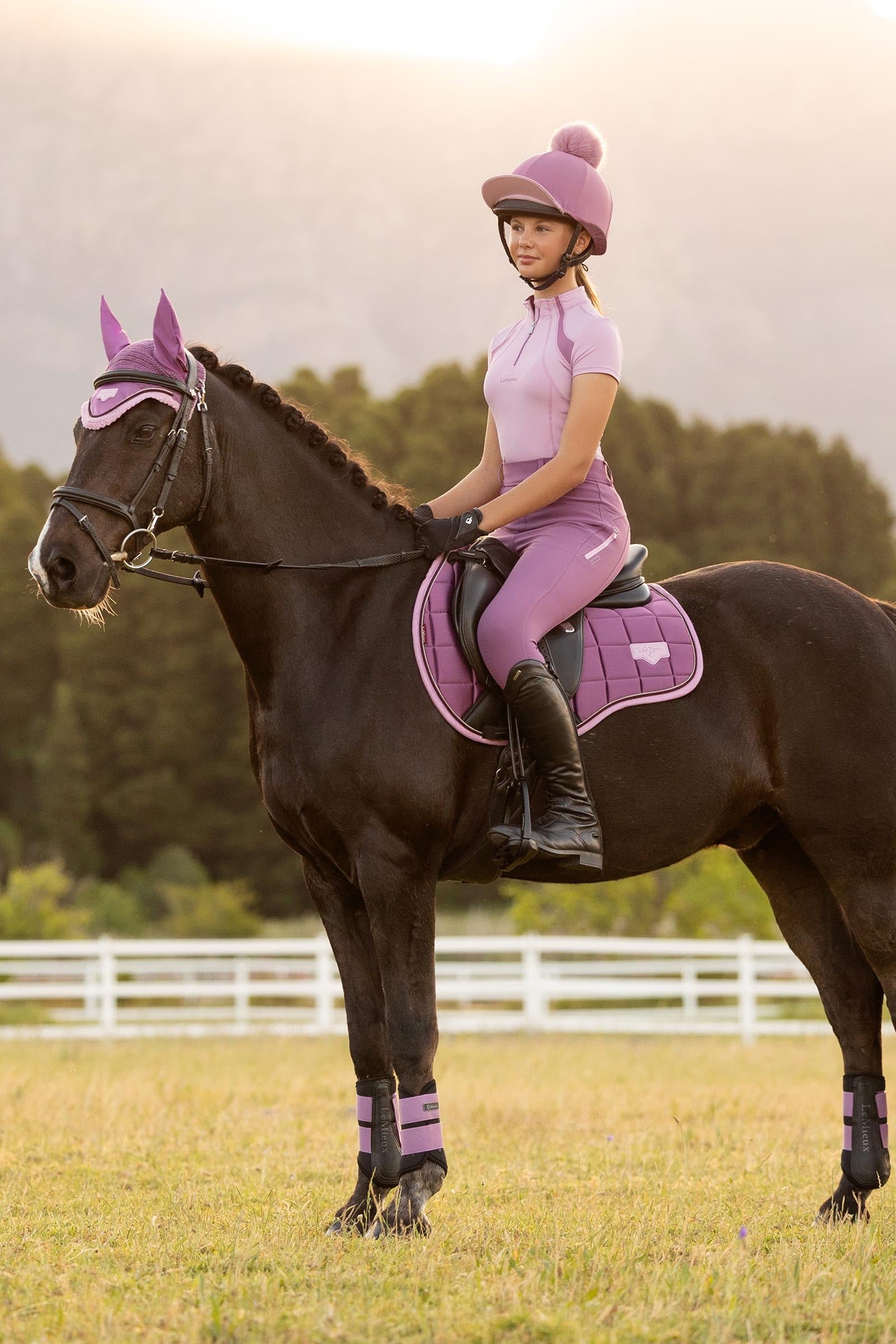 LeMieux Loire Classic Square All Purpose Saddle Pad Saddle Pads