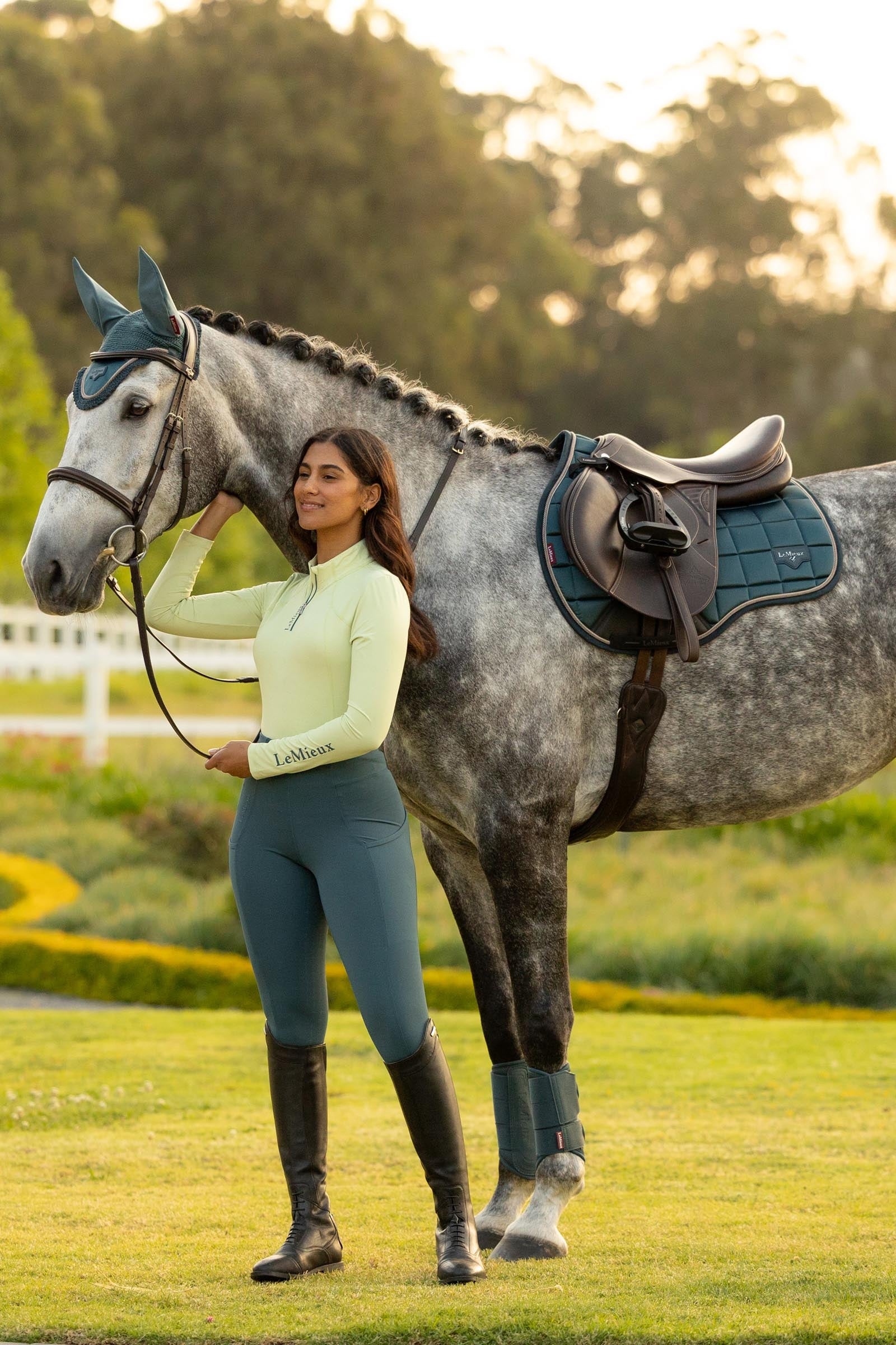 LeMieux Loire Classic Square All Purpose Saddle Pad Saddle Pads