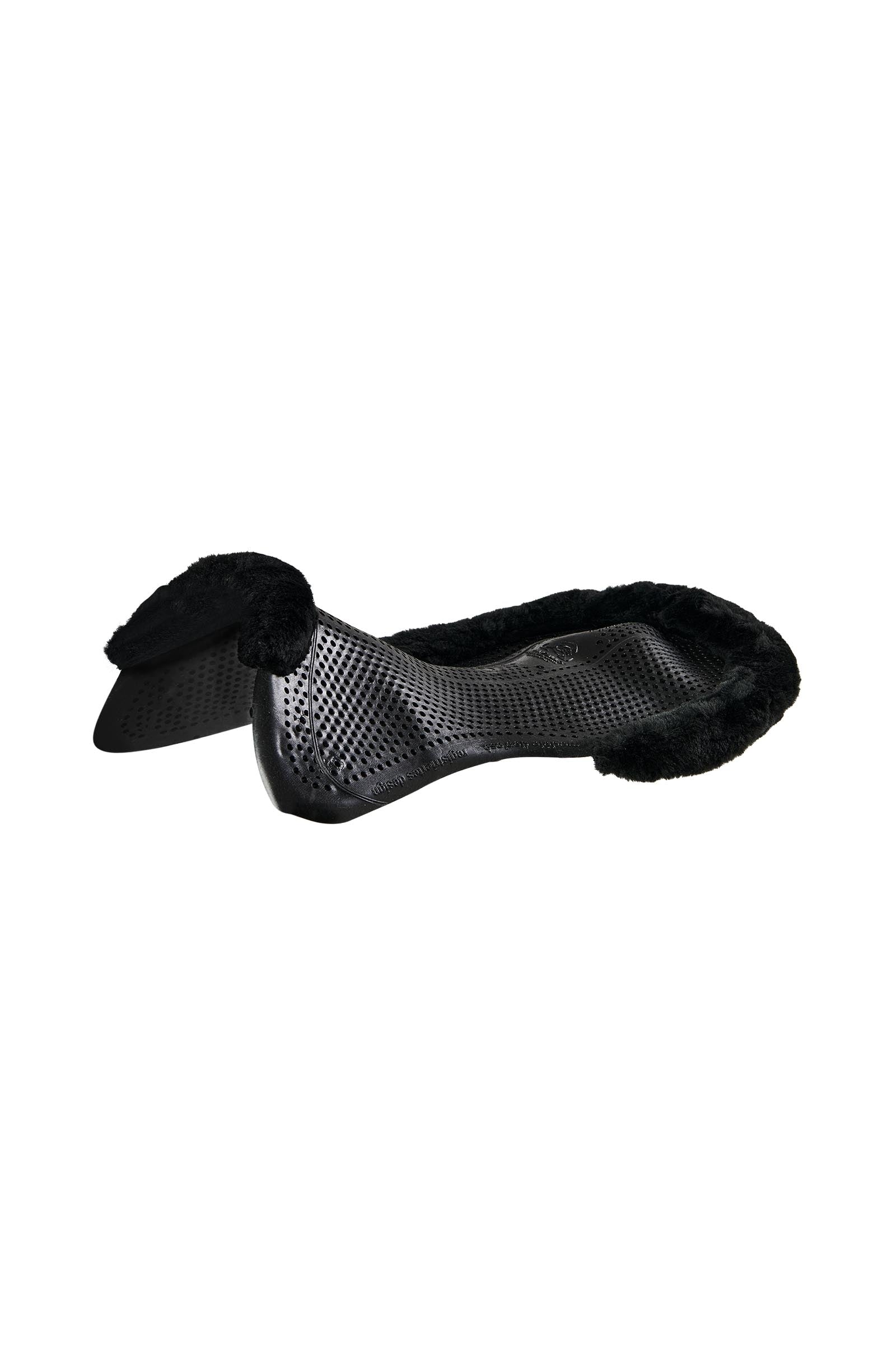 Acavallo Gel antideslizante Classic con piel sintética plana Mantillas