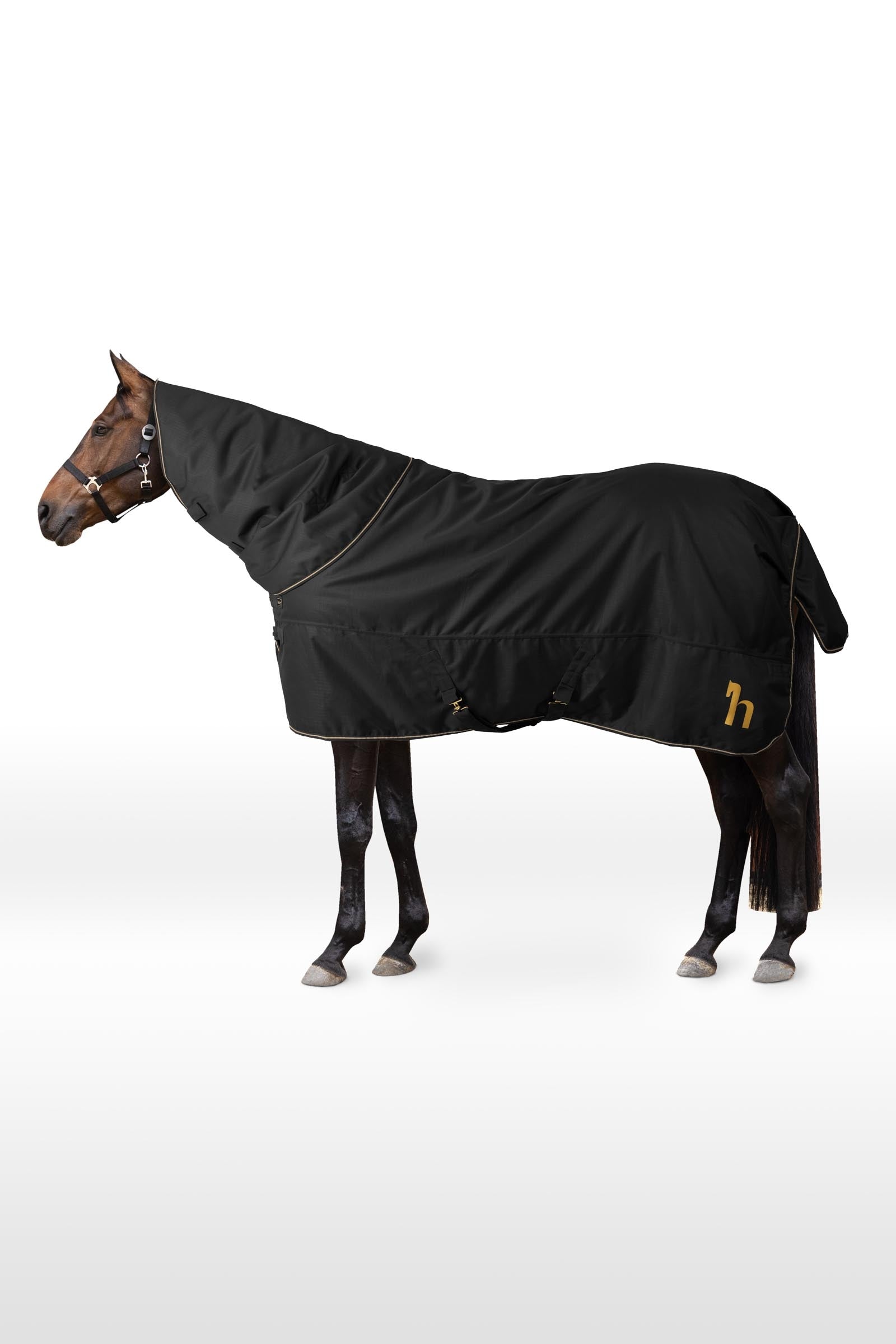 Horze 1200D manta de exterior con cuello desmontable, 200 g Mantas Caballo