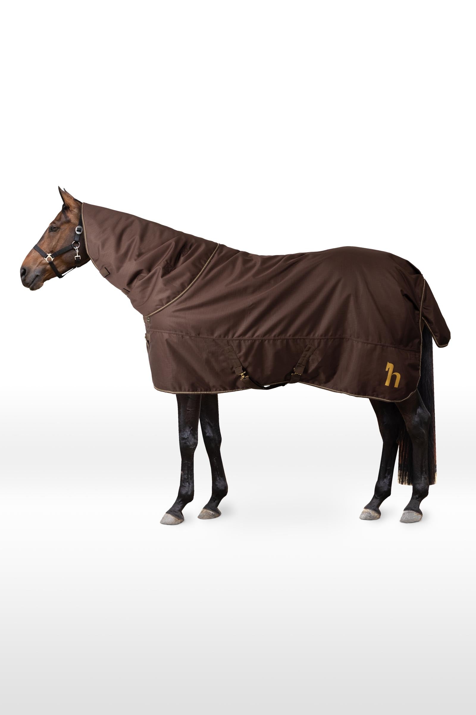 Horze 1200D manta de exterior con cuello desmontable, 200 g Mantas Caballo
