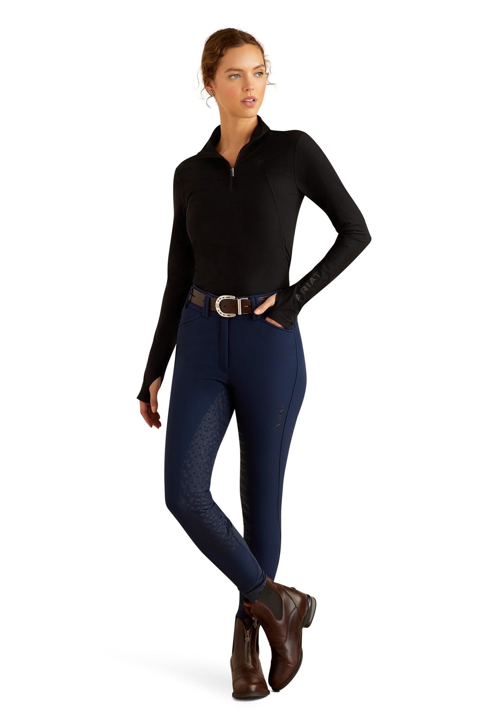Ariat Lowell 3.0 Women´s 1/4 Zip Baselayer Shirt Ropa Mujer