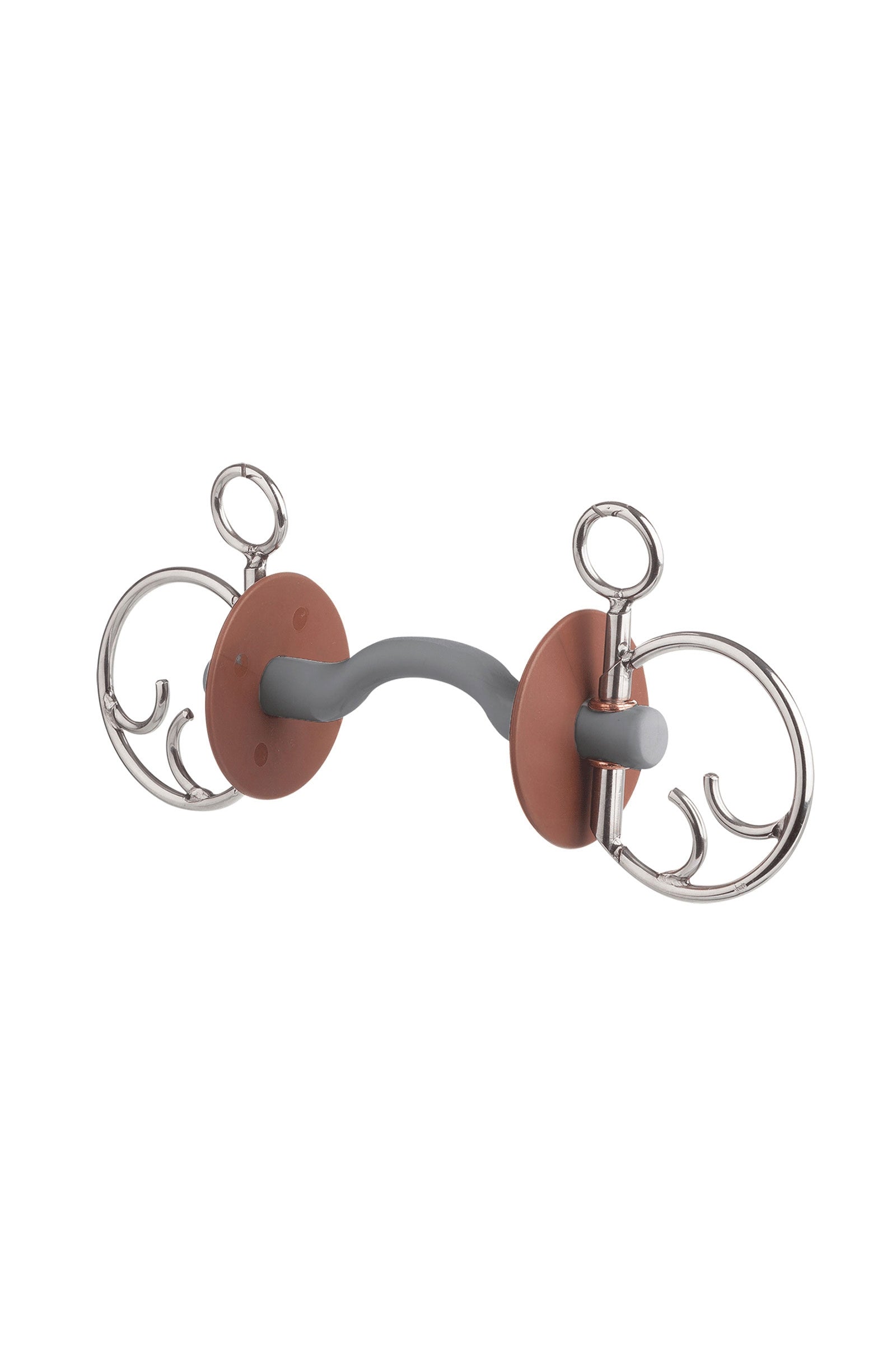 Waldhausen Beris Kimblewick Bit With Tongue Port Snaffle Soft Horse Bits