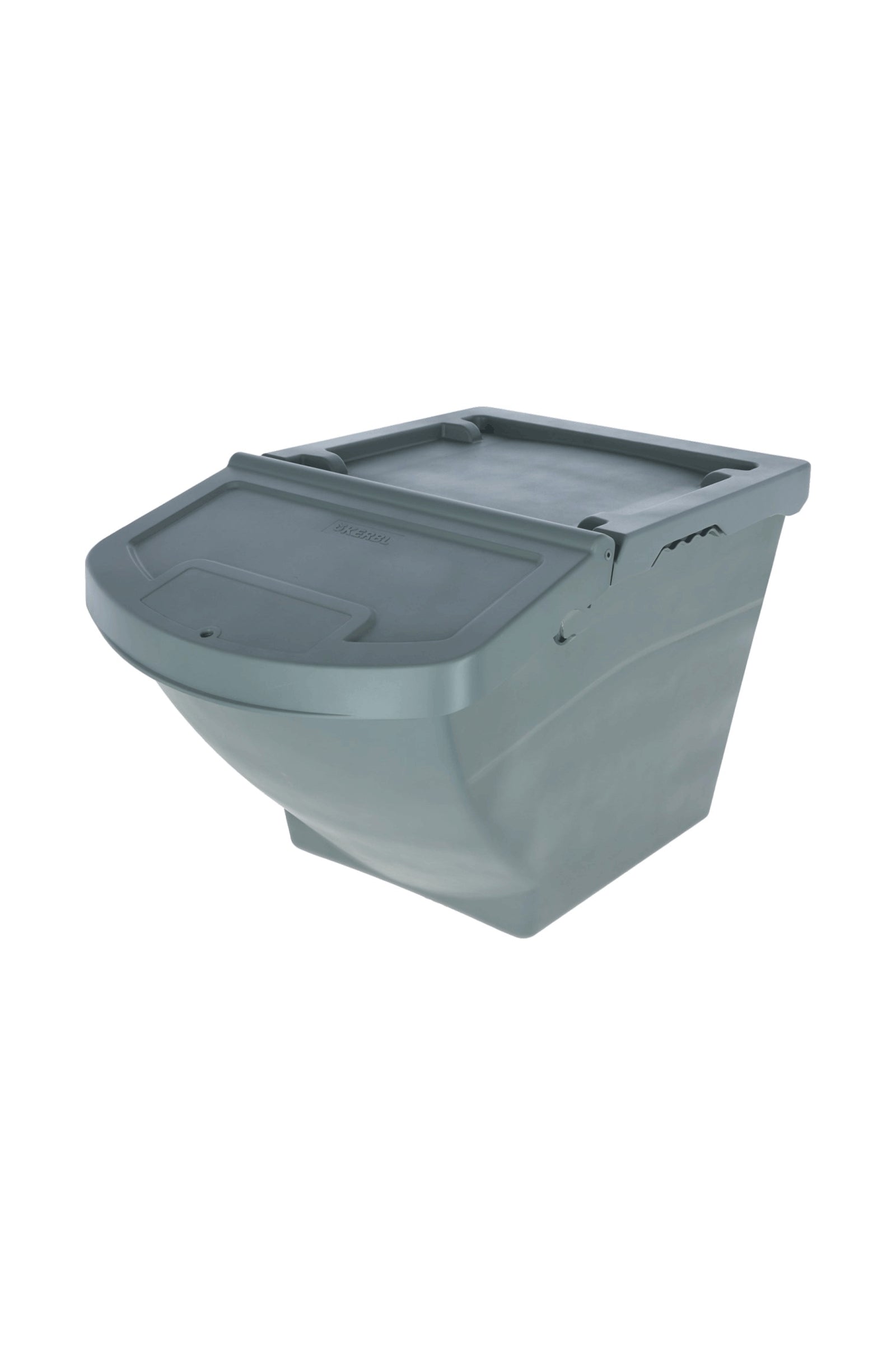Kerbl Caja de pienso apilable con tapa Kerbl, 60 L Alimentación & Dar de Beber