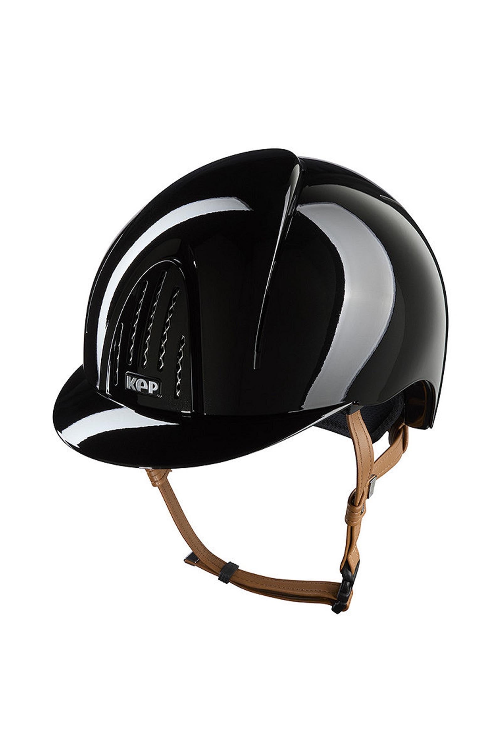 KEP Helmets KEP NOVA ABS Metal Polish/Beige Riding Helmet Equipamiento Seguridad