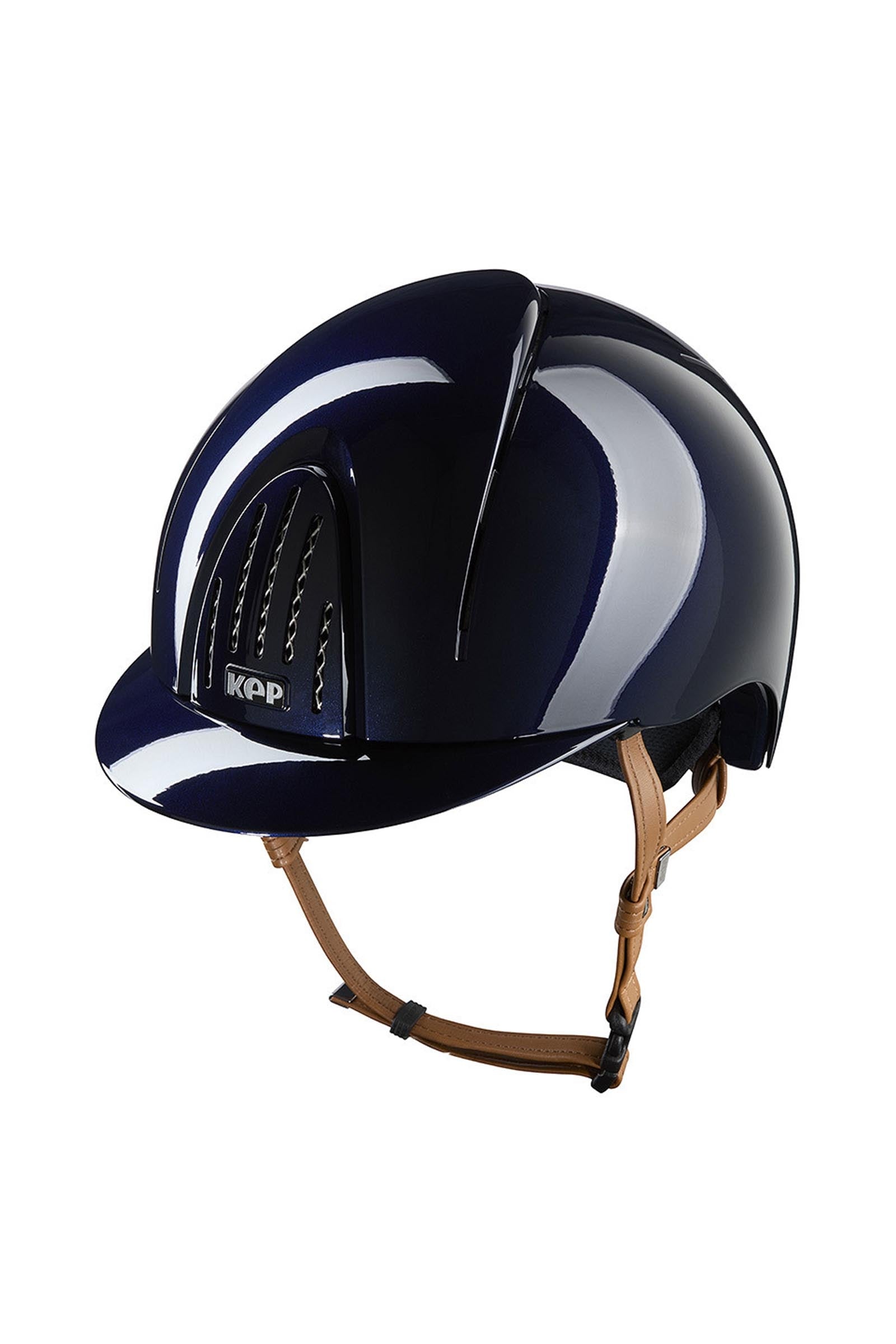 KEP Helmets KEP NOVA ABS Metal Polish/Beige Riding Helmet Equipamiento Seguridad