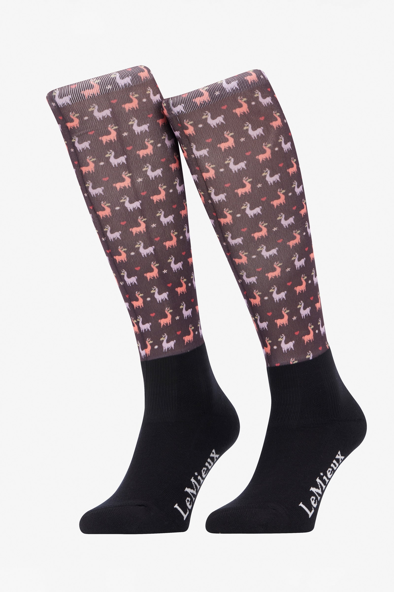 LeMieux Llamas Footsie calcetines Calcetines