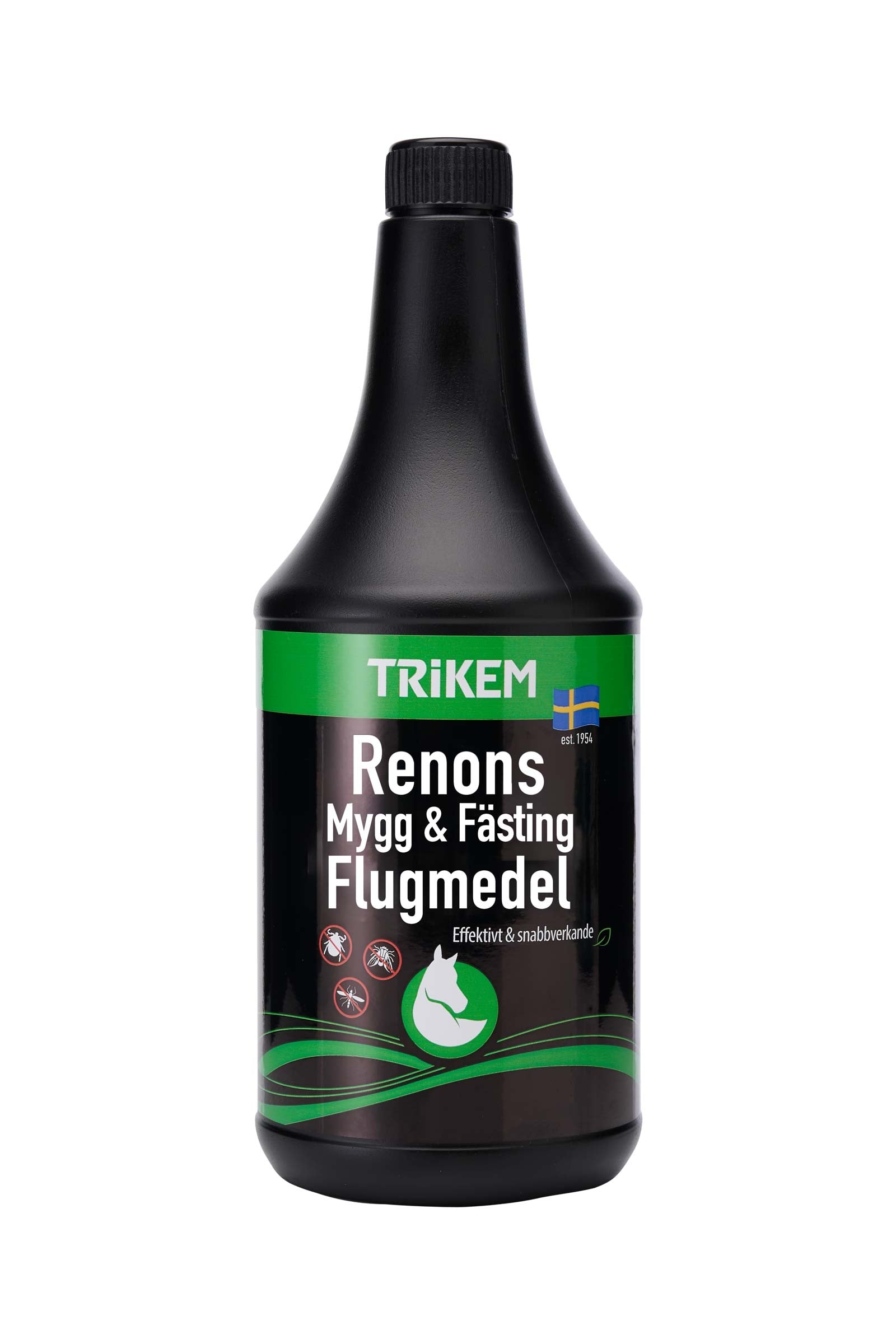 Trikem Sport Trikem Renons Mosquito & Tick Repellent, 1000 ml Antifly Protection for Horses