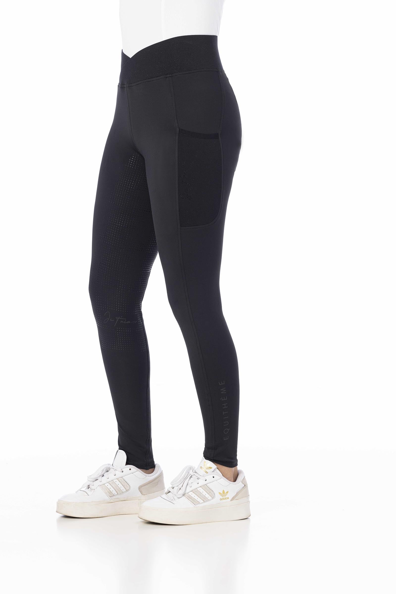 Equi Theme EQUITHÈME Flora Je T'aime Women´s Full Grip Riding Leggings Womens Breeches