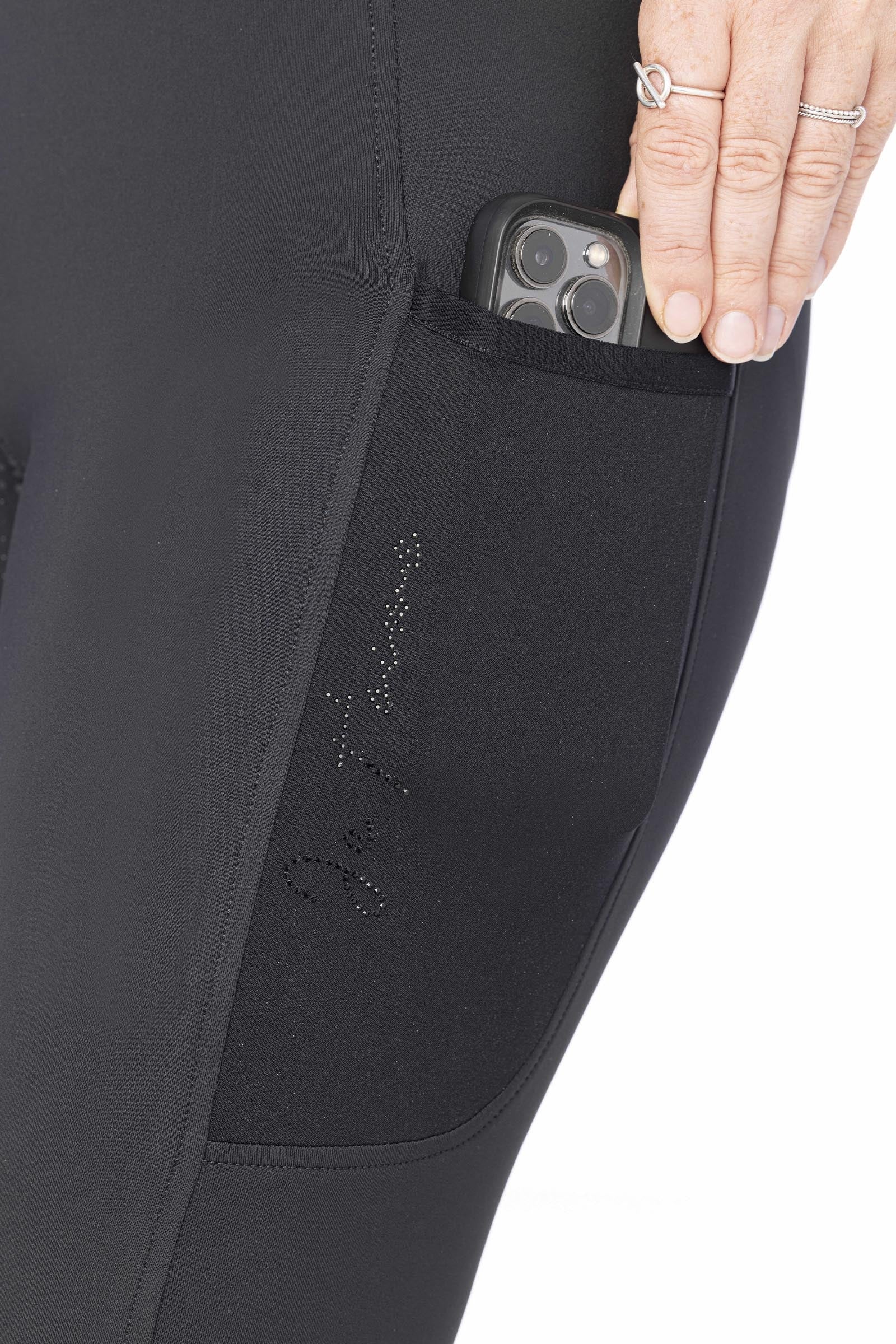 Equi Theme EQUITHÈME Flora Je T'aime Women´s Full Grip Riding Leggings Womens Breeches