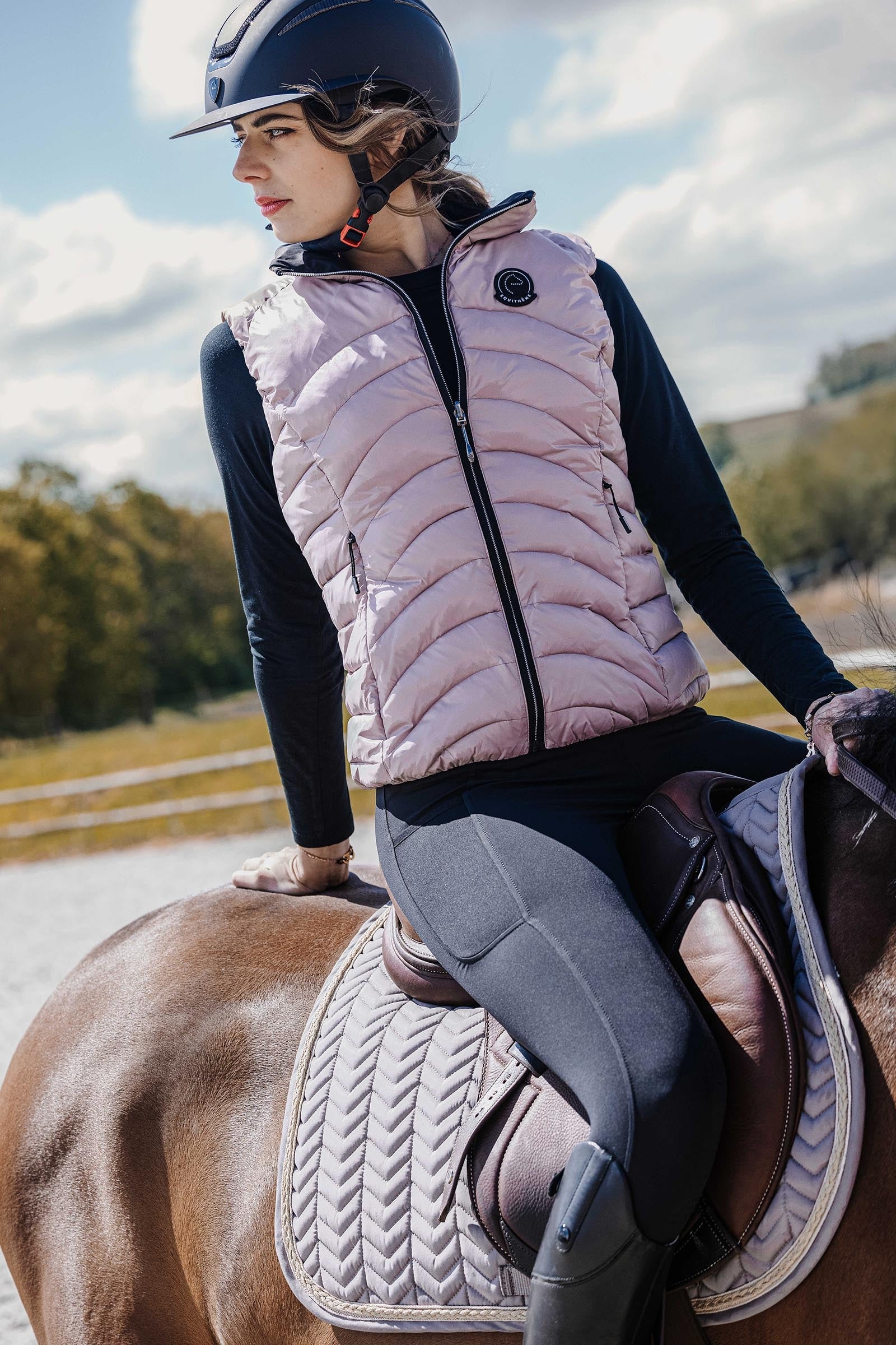 Equi Theme EQUITHÈME Flora Je T'aime Women´s Full Grip Riding Leggings Womens Breeches