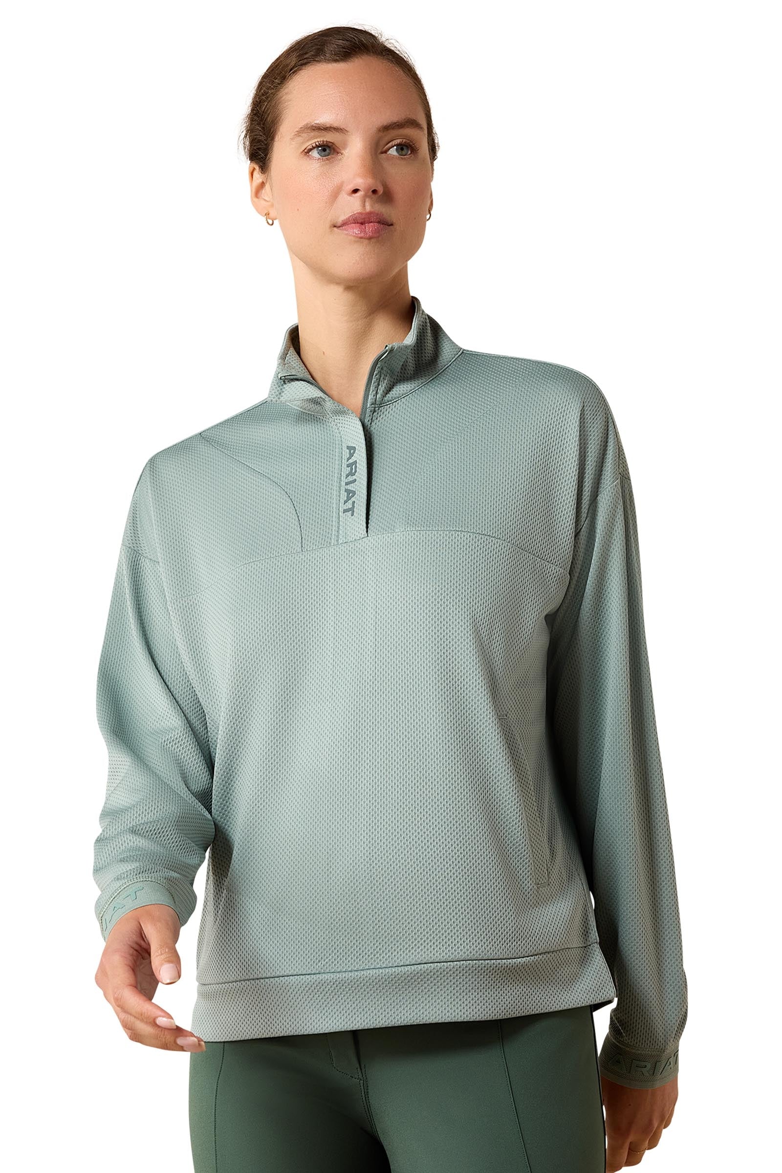 Ariat Breathe sudadera para mujer con 1/2 cremallera Ropa Mujer