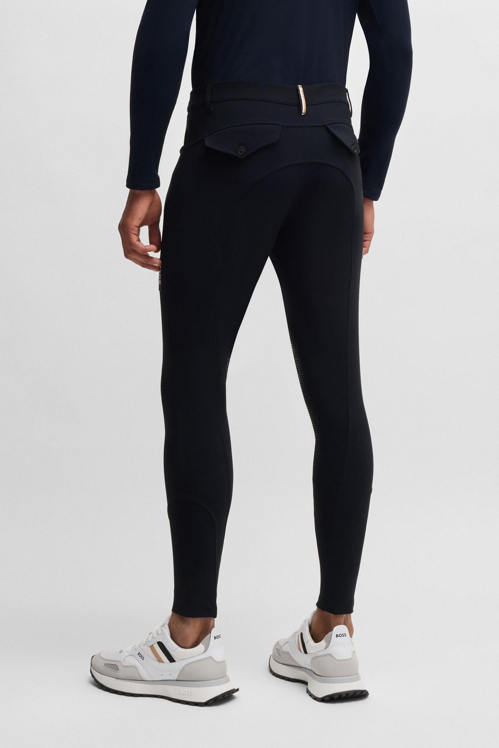 BOSS Equestrian Boss James pantalones de equitación hombre knee grip Ropa Hombres