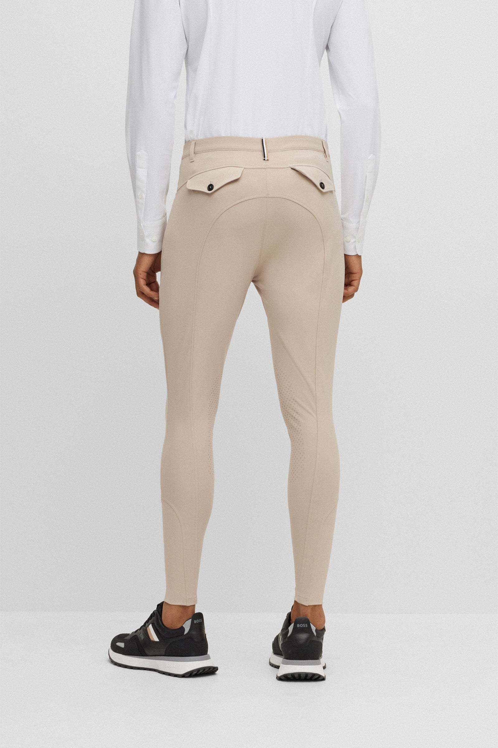 BOSS Equestrian Boss James pantalones de equitación hombre knee grip Ropa Hombres
