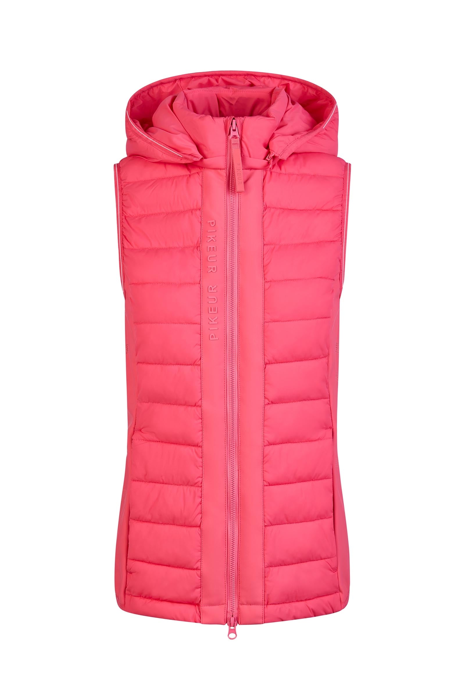 Pikeur chaleco híbrido para mujer con capucha desmontable Ropa Mujer