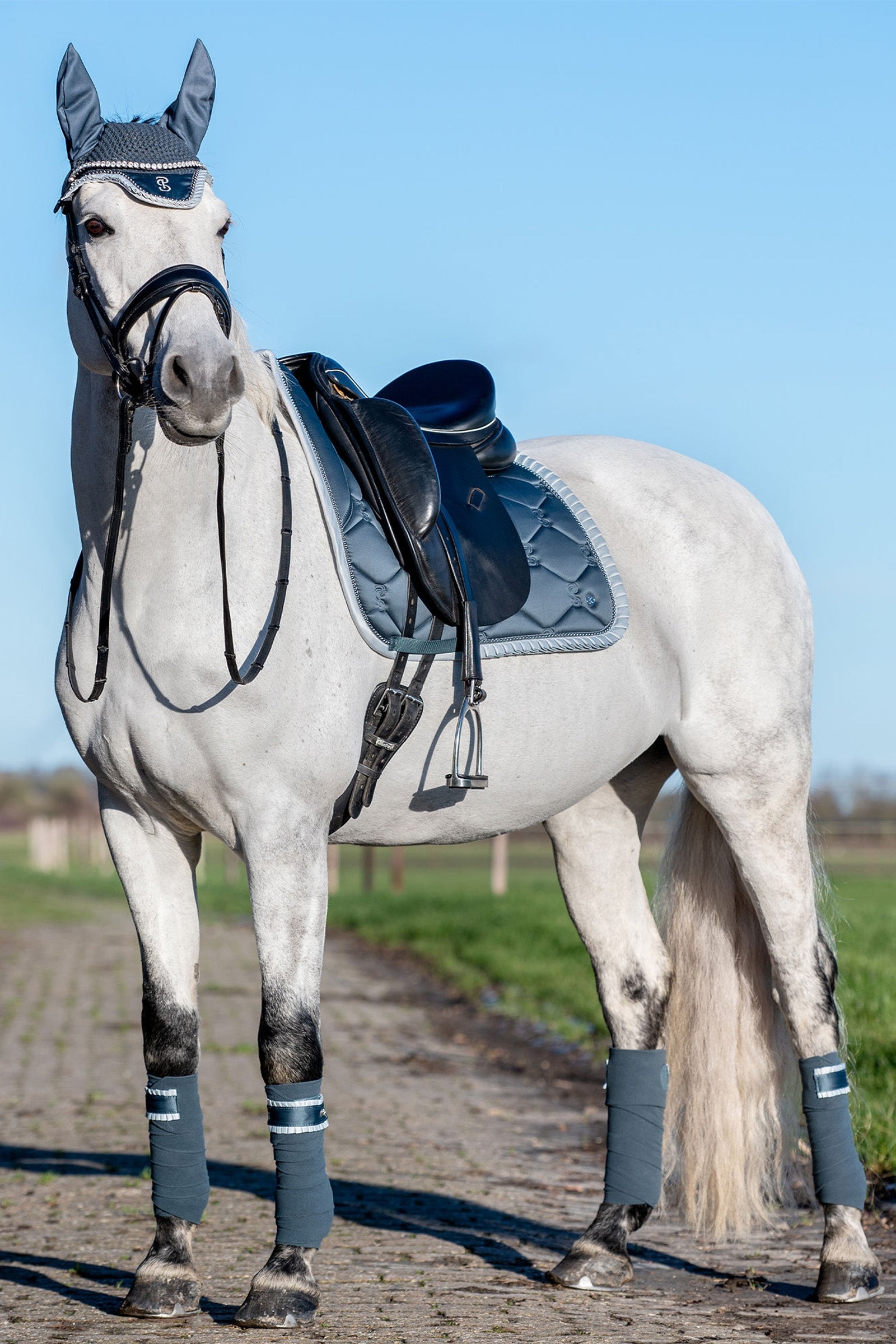 PS of Sweden Polos Ruffle Pearl Leg Protection & Hoof Protection for Horses