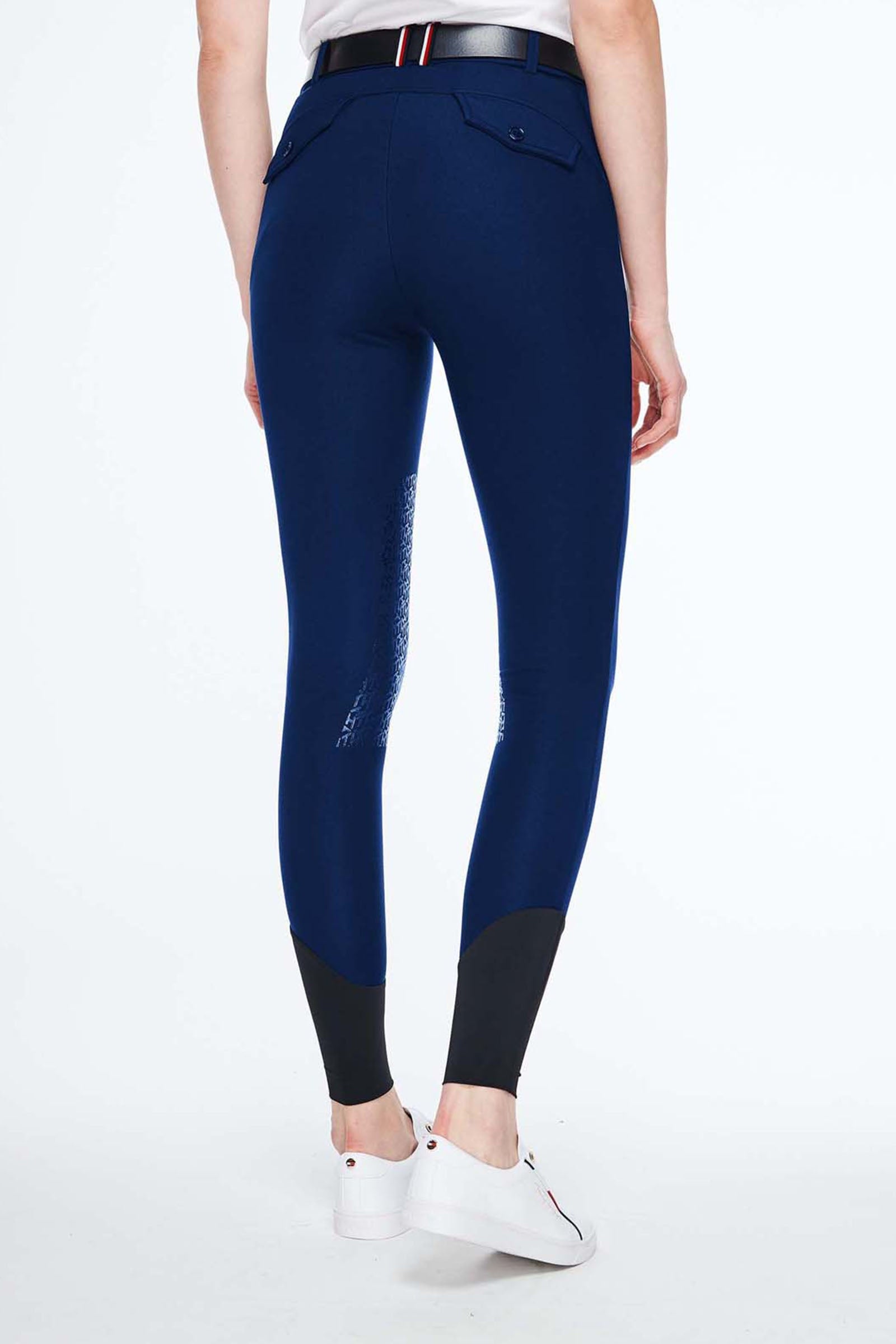 Tommy Hilfiger Equestrian pantalones de montar para mujer Classic Style con refuerzo de rodilla Womens Breeches