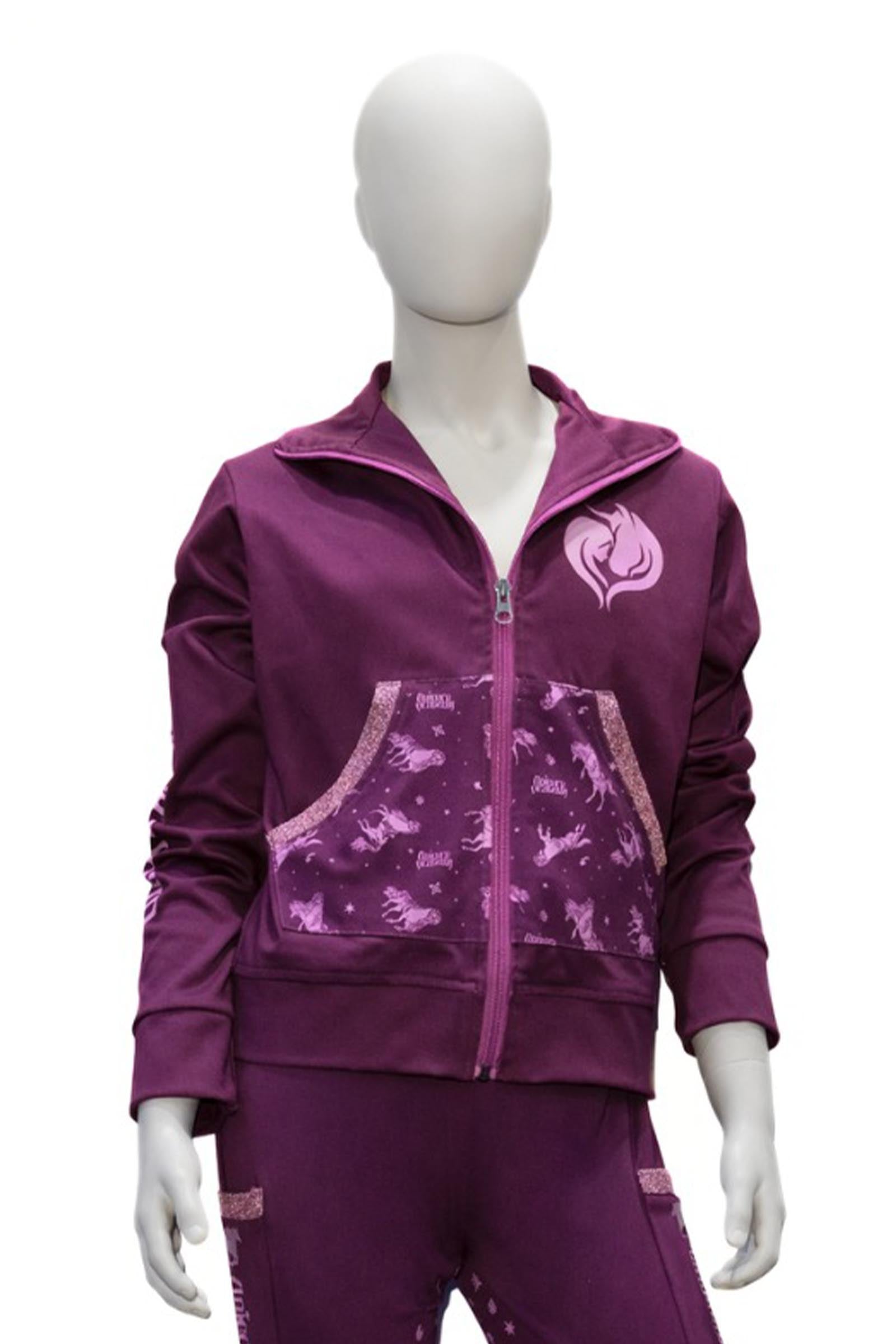 Kavalkade Unicorn Academy chaqueta para niños con glitter Ropa Niños