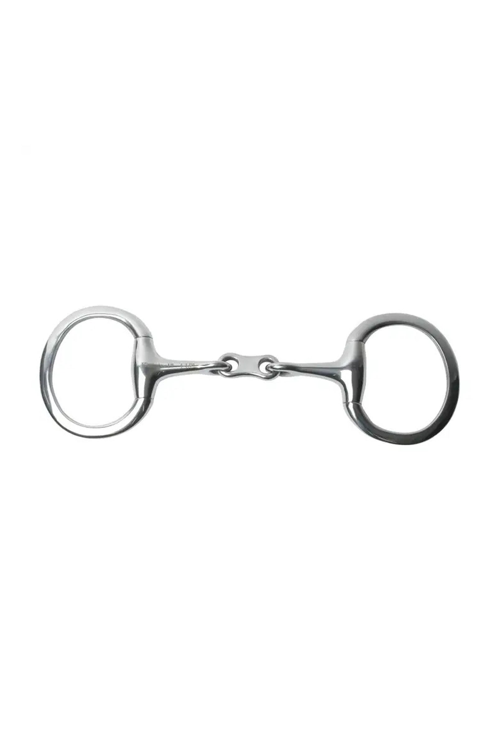 Korsteel Stainless Steel French Link Eggbutt Snaffle Bit Filetes y Bocados