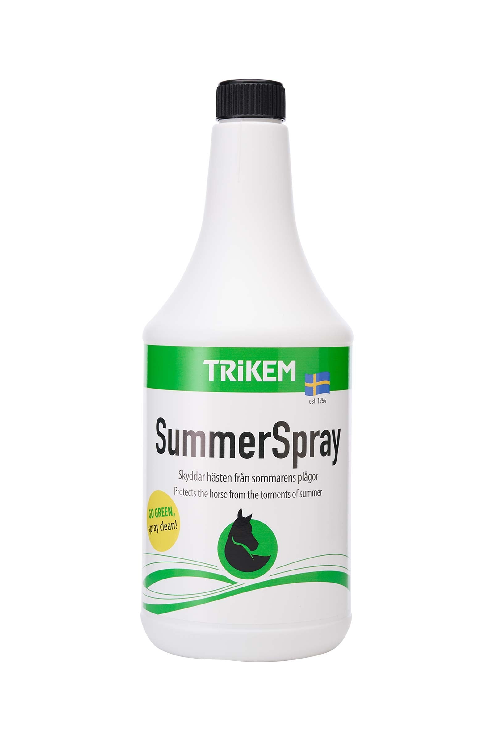 Trikem Sport Trikem Summer Spray aromático, 1000 ml Protección Antimoscas para Caballos