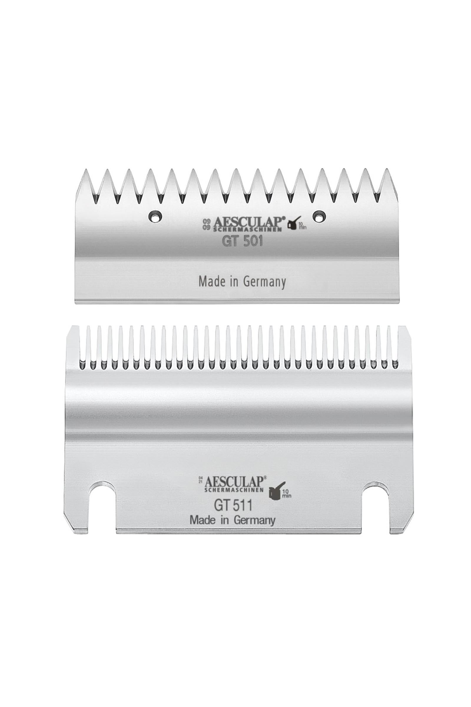 Aesculap Econom Shearing Blade Set, Horse & Cattle, Fine, 15/31, 1 mm Esquilado & Recortes