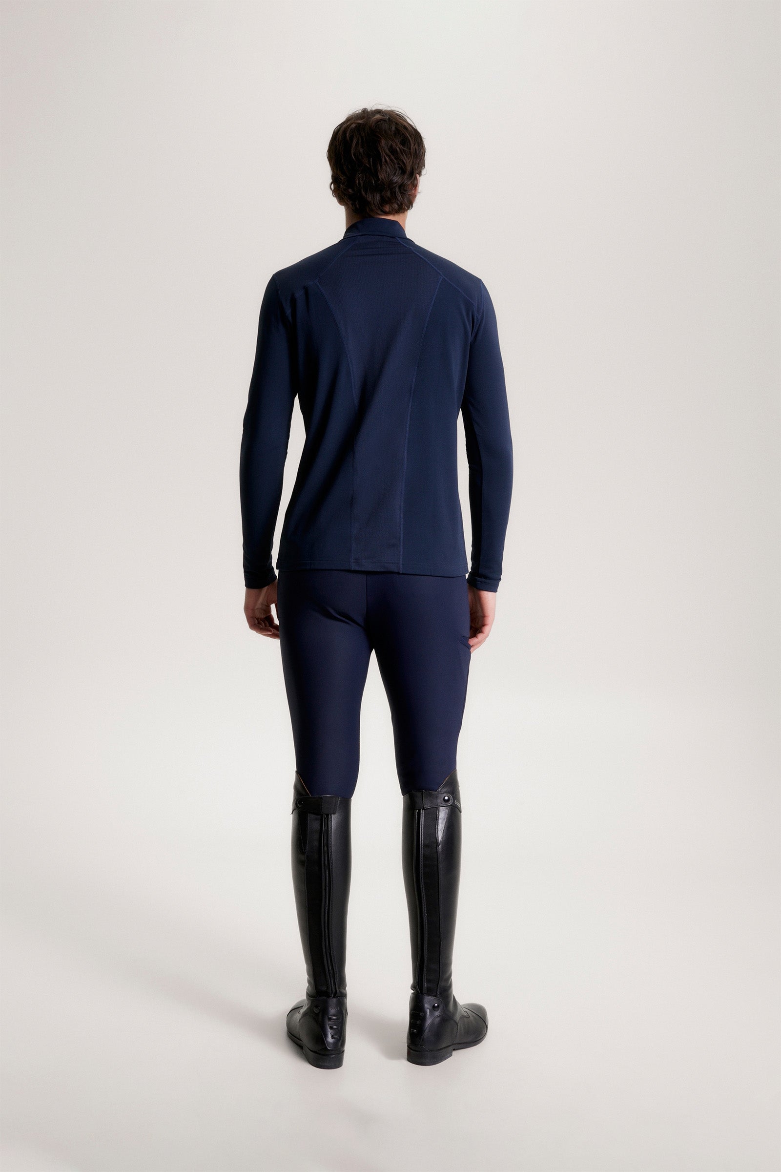 Tommy Hilfiger Equestrian 1/4 Zip Men' s Thermo Shirt Mens Riding Clothing