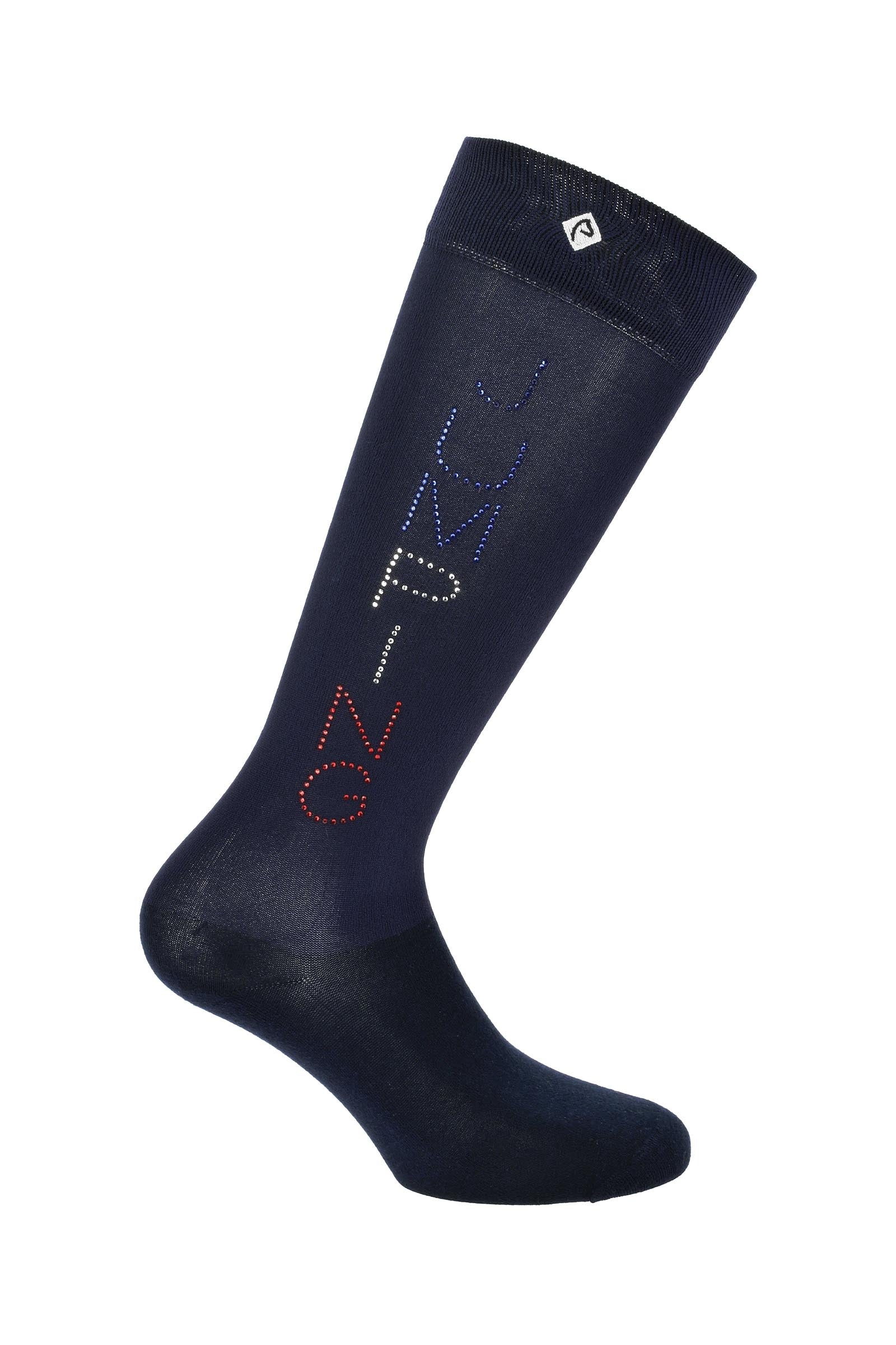 Equi Theme EQUITHÈME Jeanne Jump Riding Socks With Rhinestones Socks