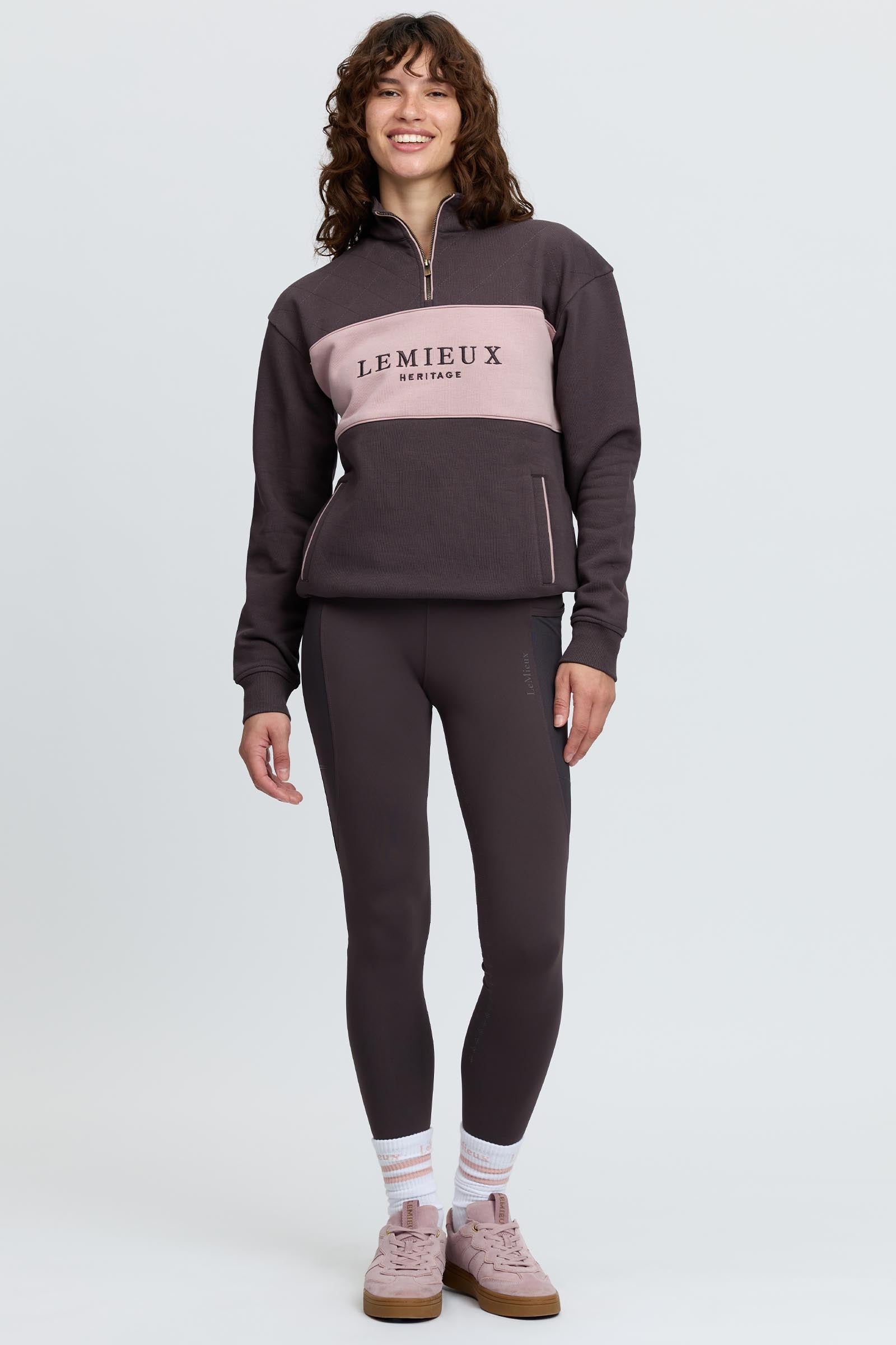 LeMieux Heritage Women´s Quarter Zip Sweatshirt Women’s Riding Clothing